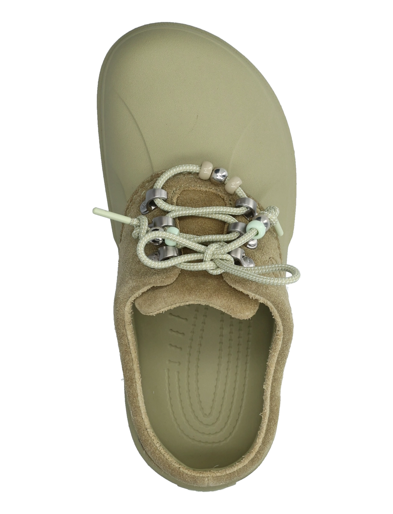 Crocs - Axle Suede Mule - flache pantoletten - tac green - 3