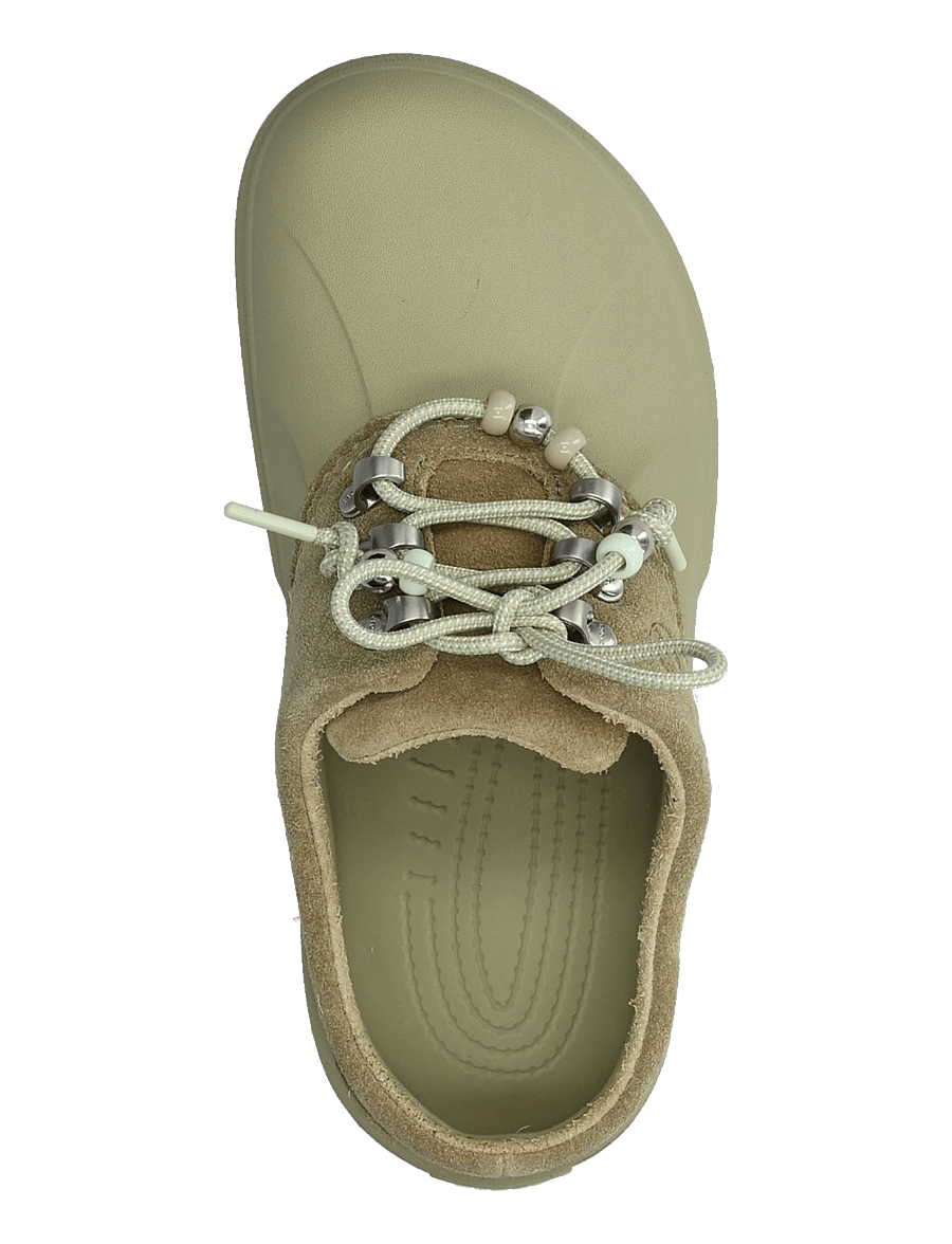 Crocs - Axle Suede Mule - flache pantoletten - tac green - 3