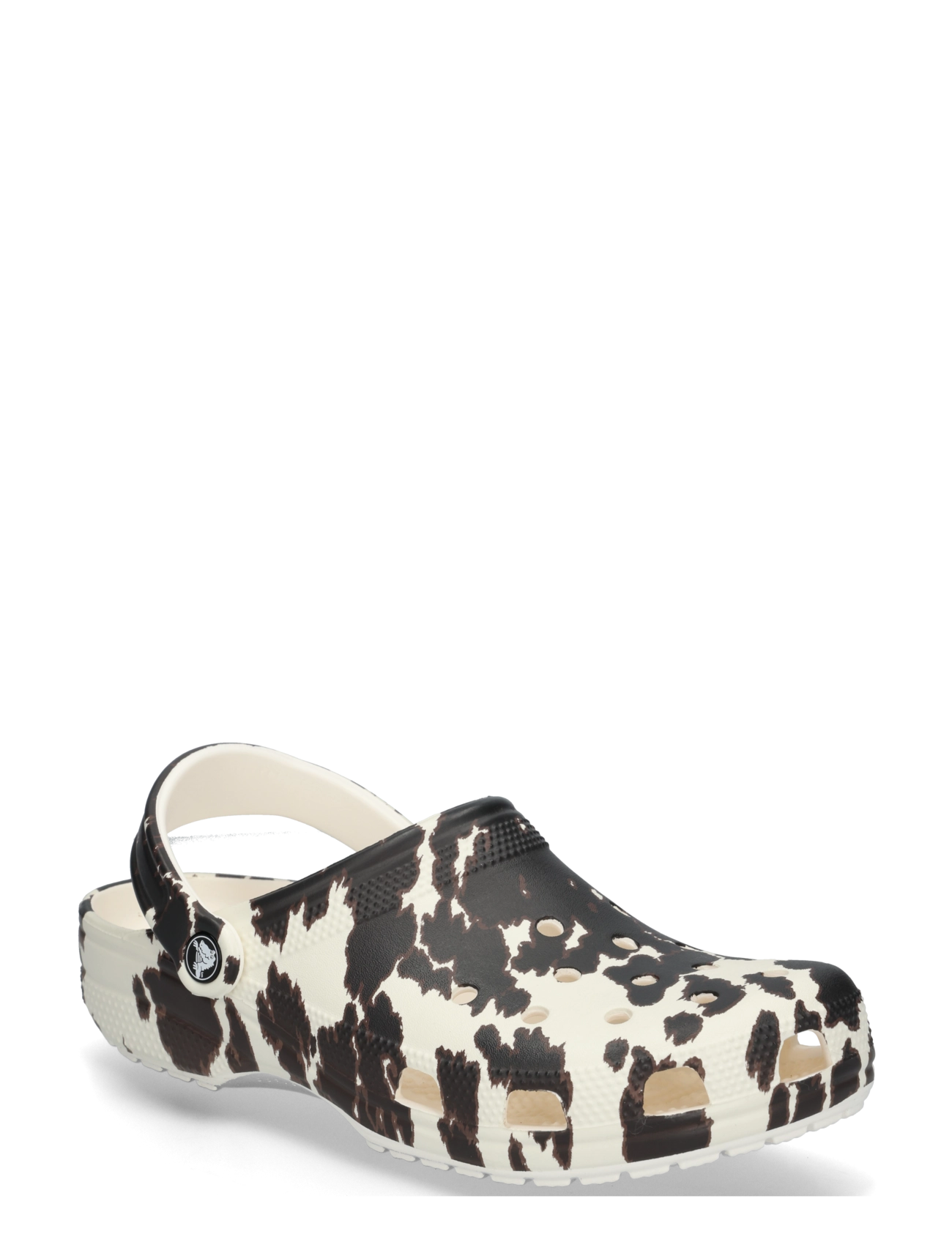 Crocs Classic Pop Animal Clog, 42/43, Schuhe, Creme - Clogs, Frauen