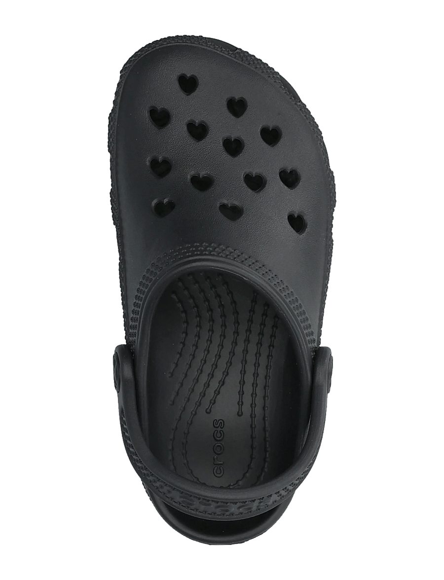 Crocs - Classic Hearts Cut Out Clog K - clogs - black - 3