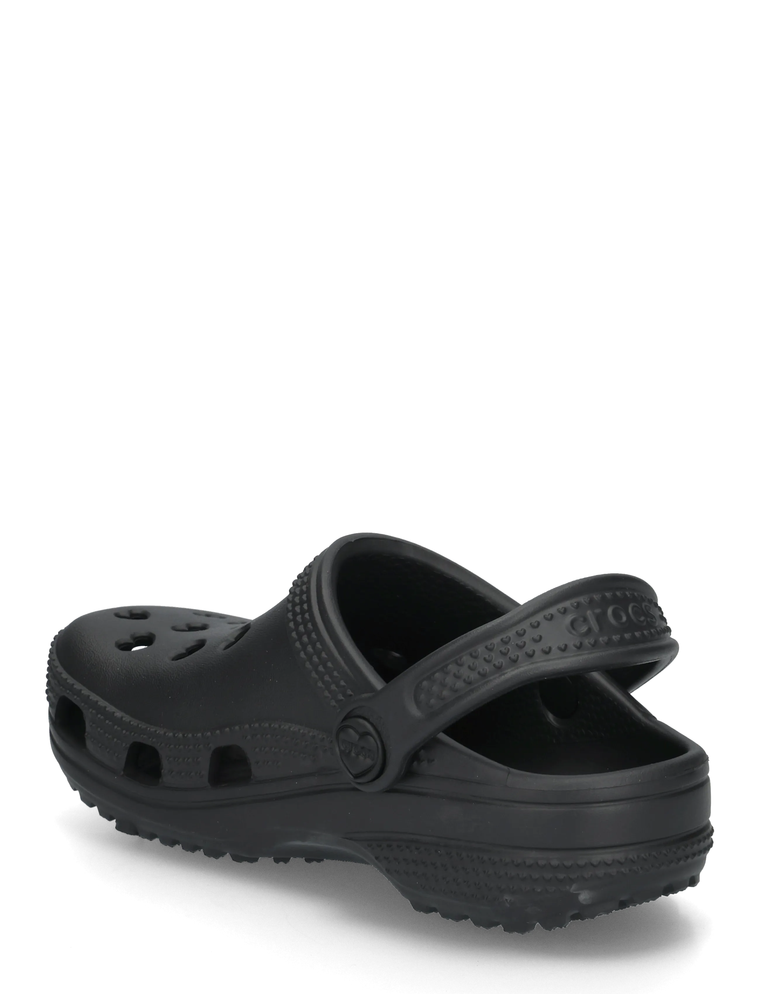 Crocs - Classic Hearts Cut Out Clog T - clogs - black - 1