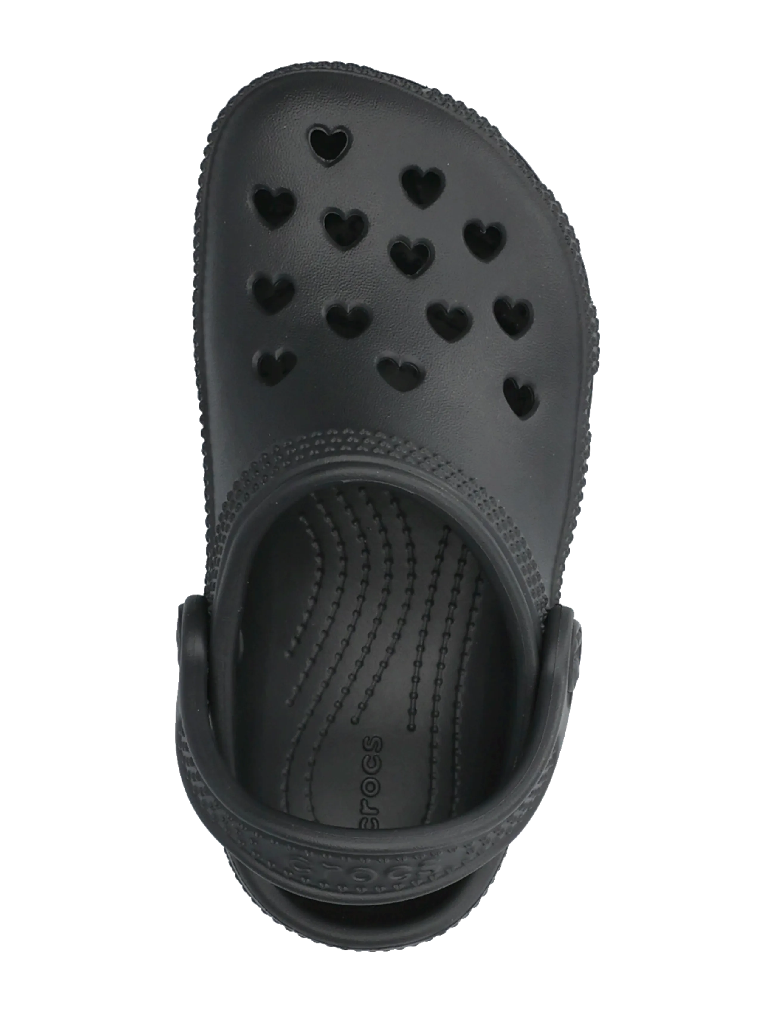 Crocs - Classic Hearts Cut Out Clog T - clogs - black - 3