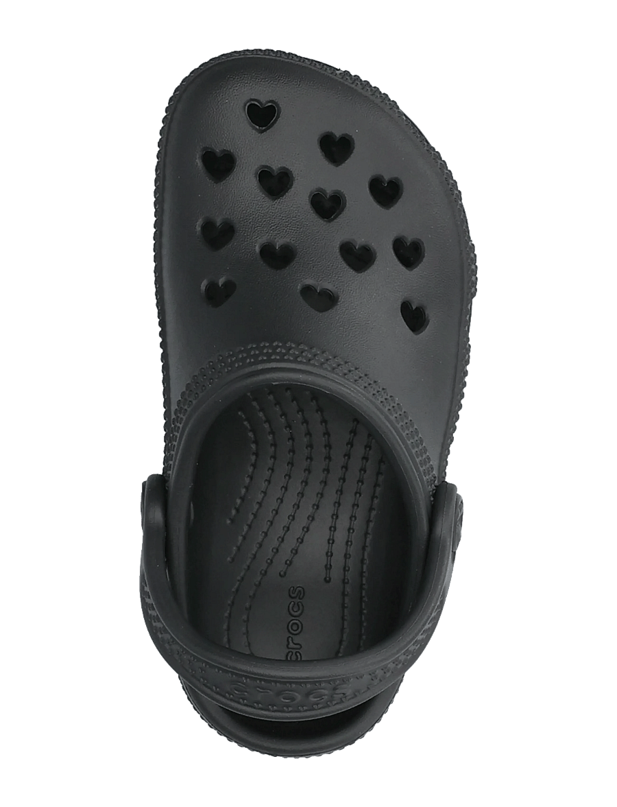 Crocs - Classic Hearts Cut Out Clog T - clogs - black - 3