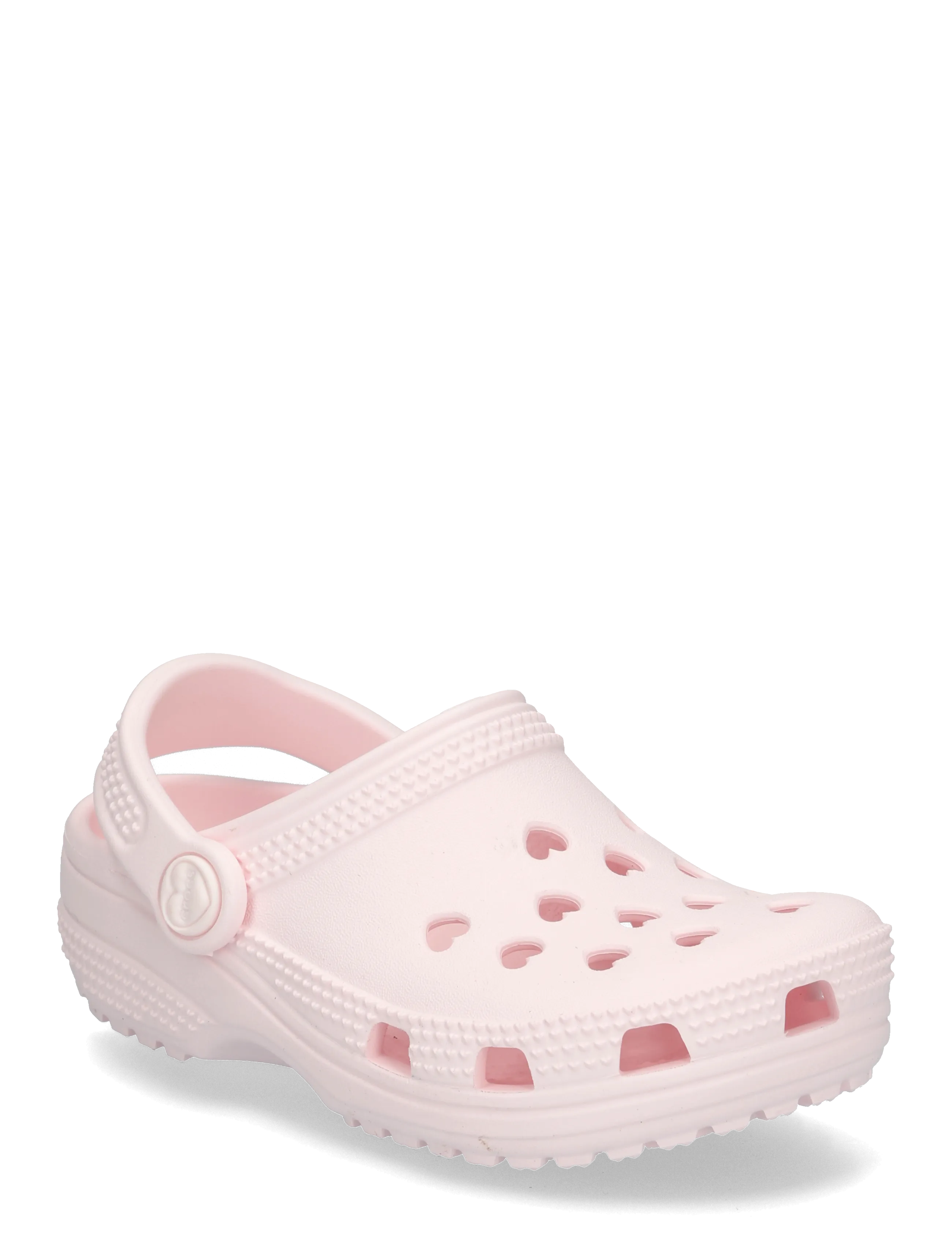 Crocs Classic Hearts Cut Out Clog T - Neuheiten - BUBBLE ICE / pink/rose