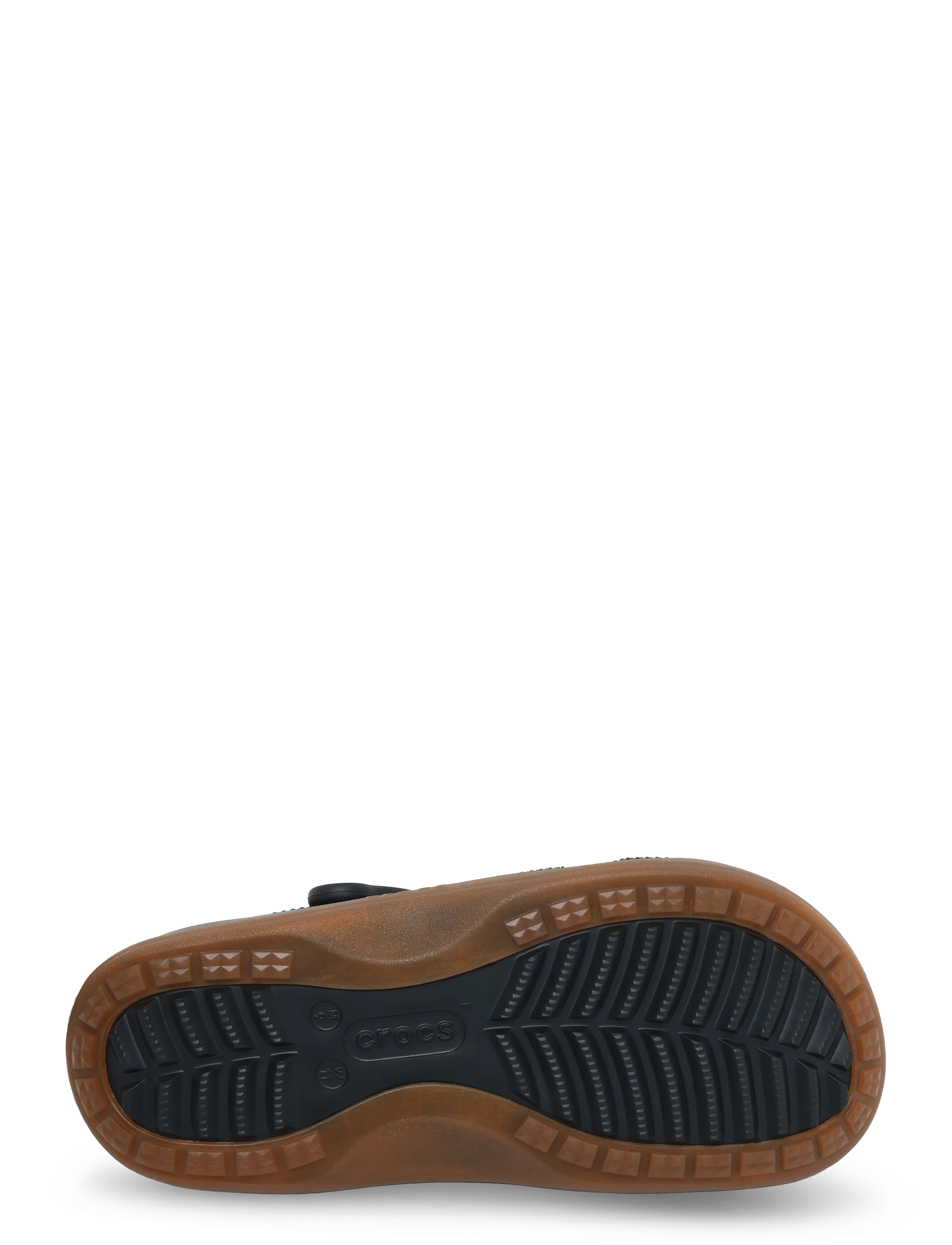 Crocs - Classic Evo Gum Clog - mules & clogs - black/gum - 4