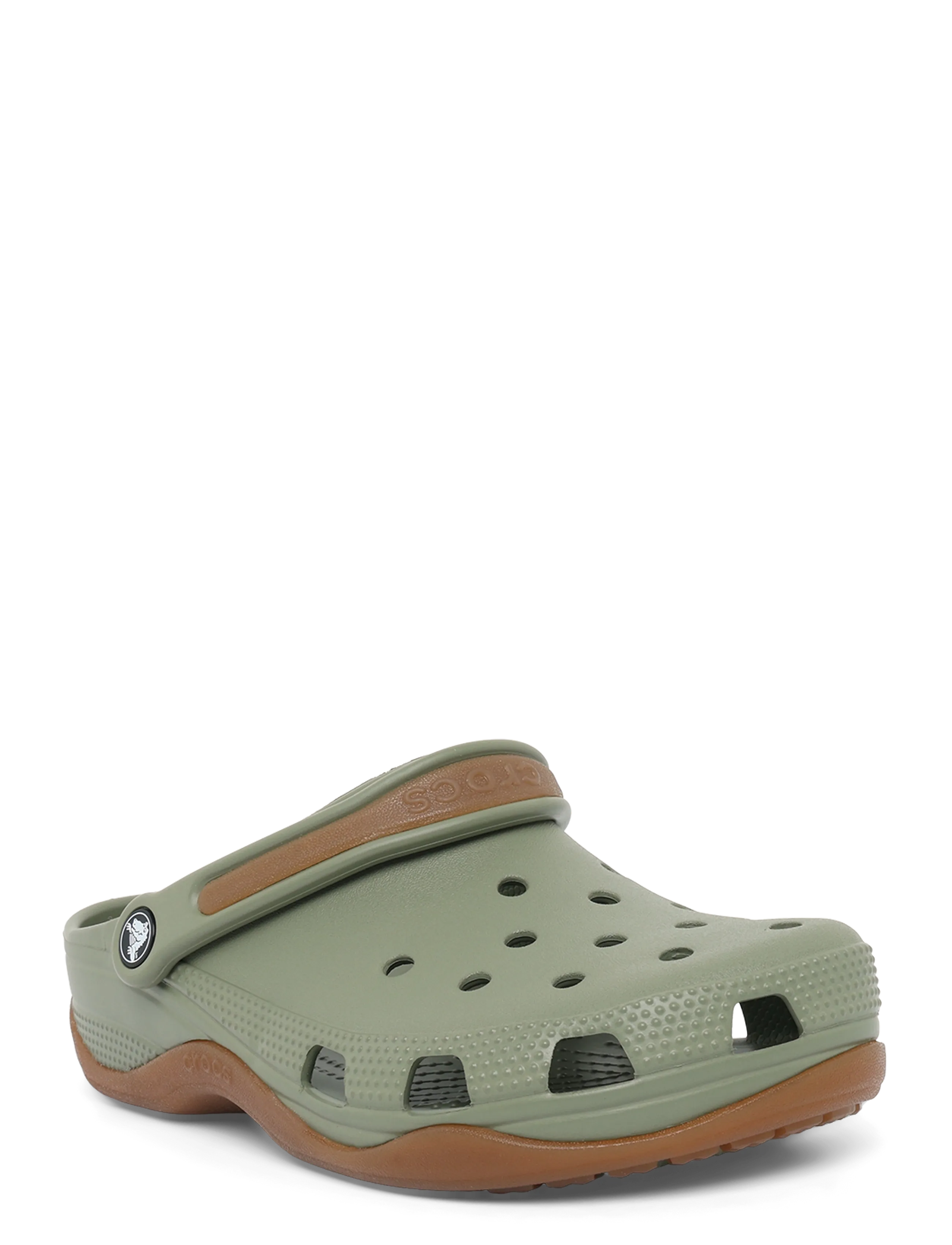 Crocs Classic Evo Gum Clog - Pantoletten & Clogs - CARGO/GUM / khaki/green