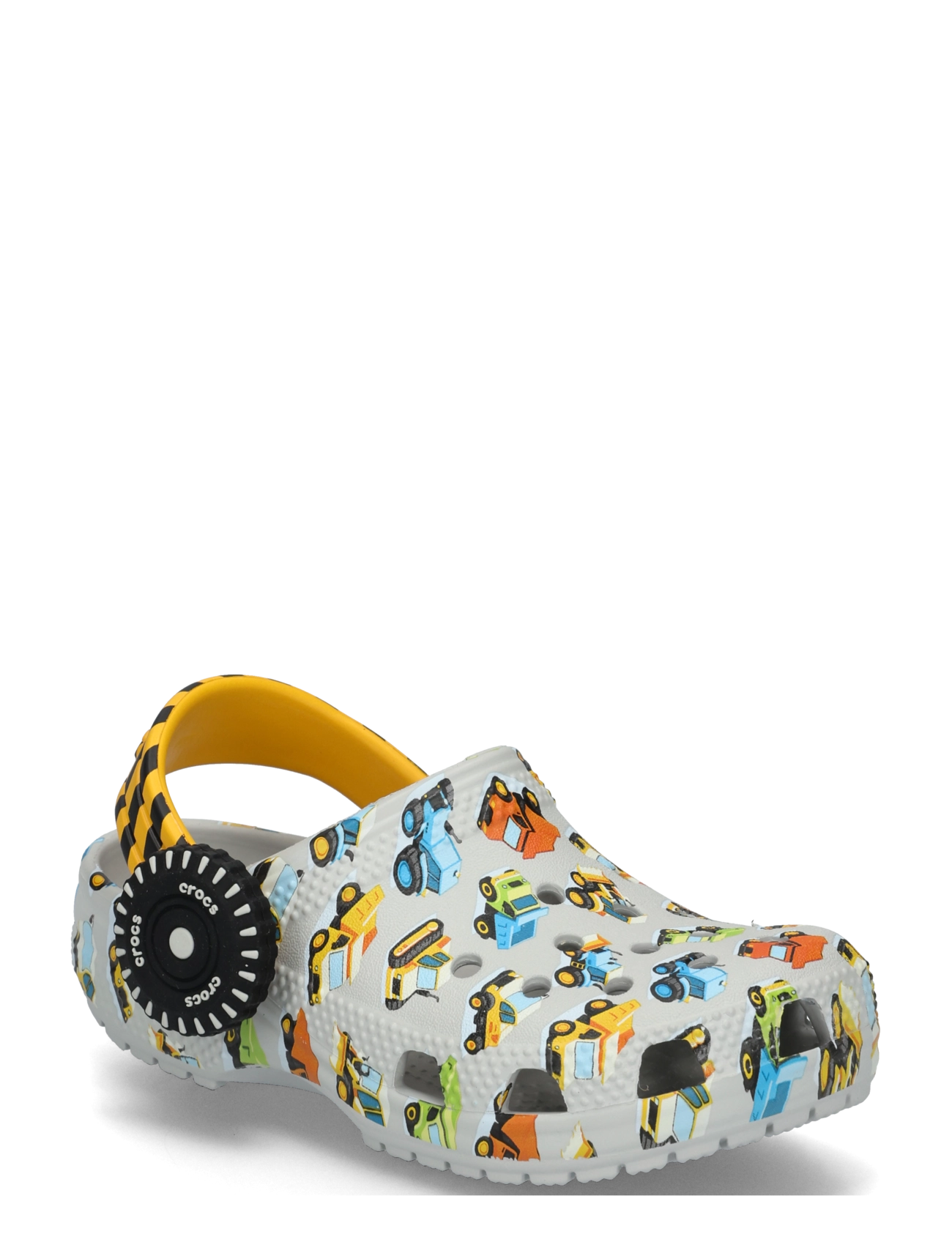Crocs Classic Construction Clog T, Bygge Clog, Grå, Str: 25/26