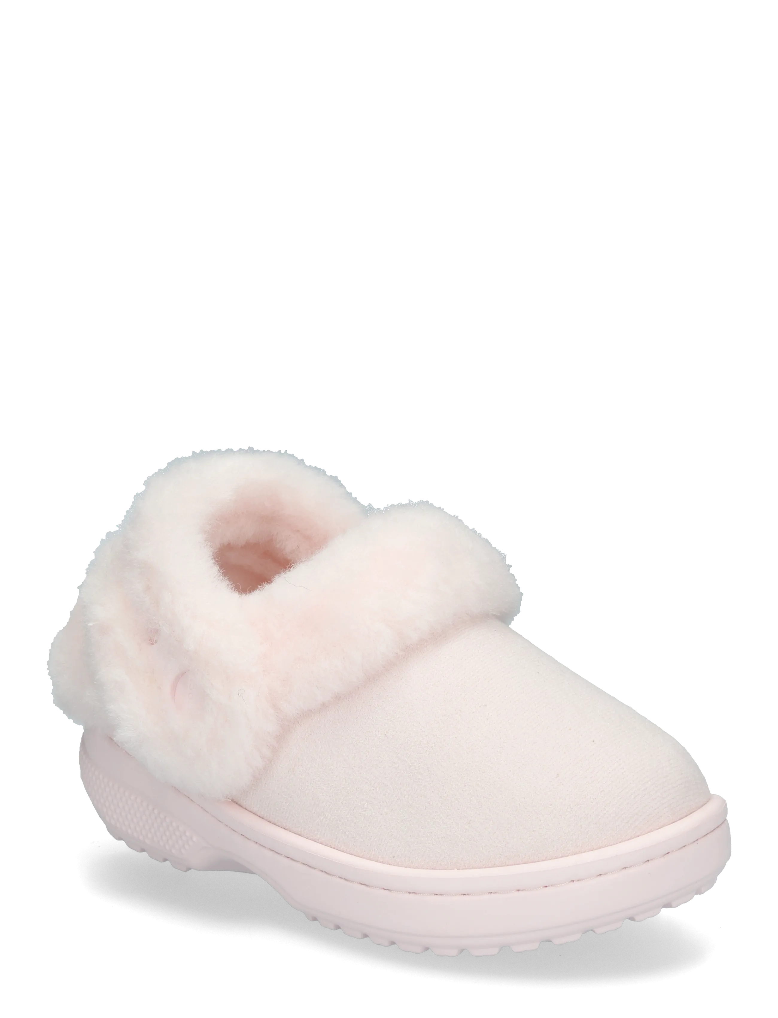 Crocs Cl Unfurgtble Vegan Suede ClgK - Schuhe - BUBBLE ICE / pink/rose
