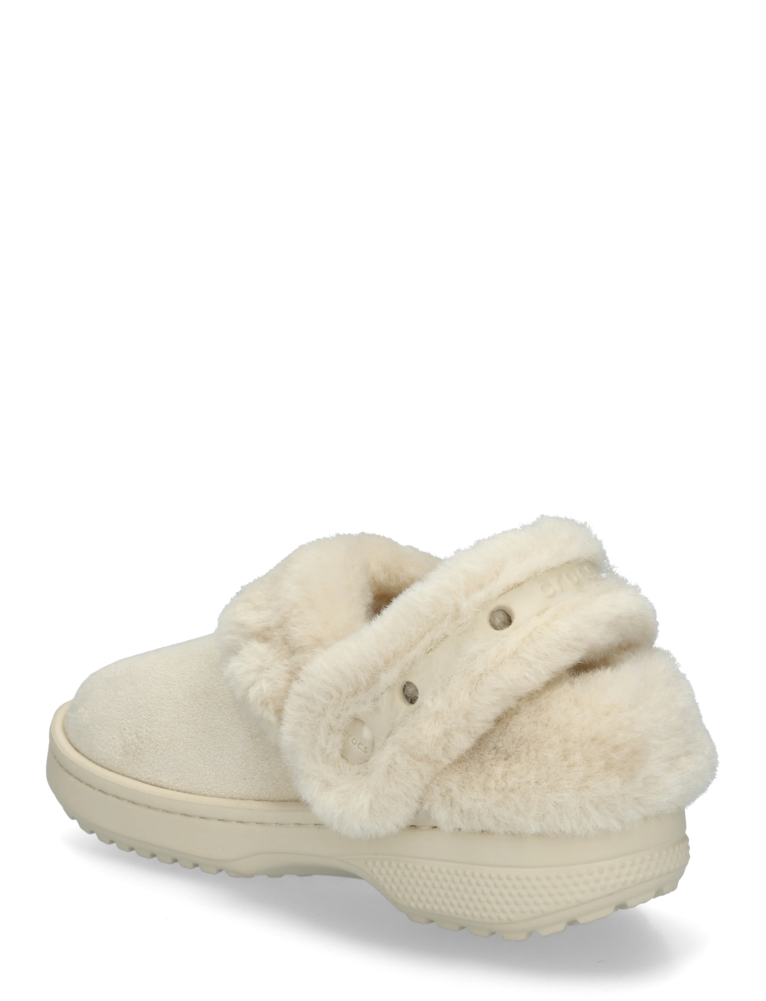 Crocs - Cl Unfurgtble Vegan Suede ClgK - clogs - sandstone - 1