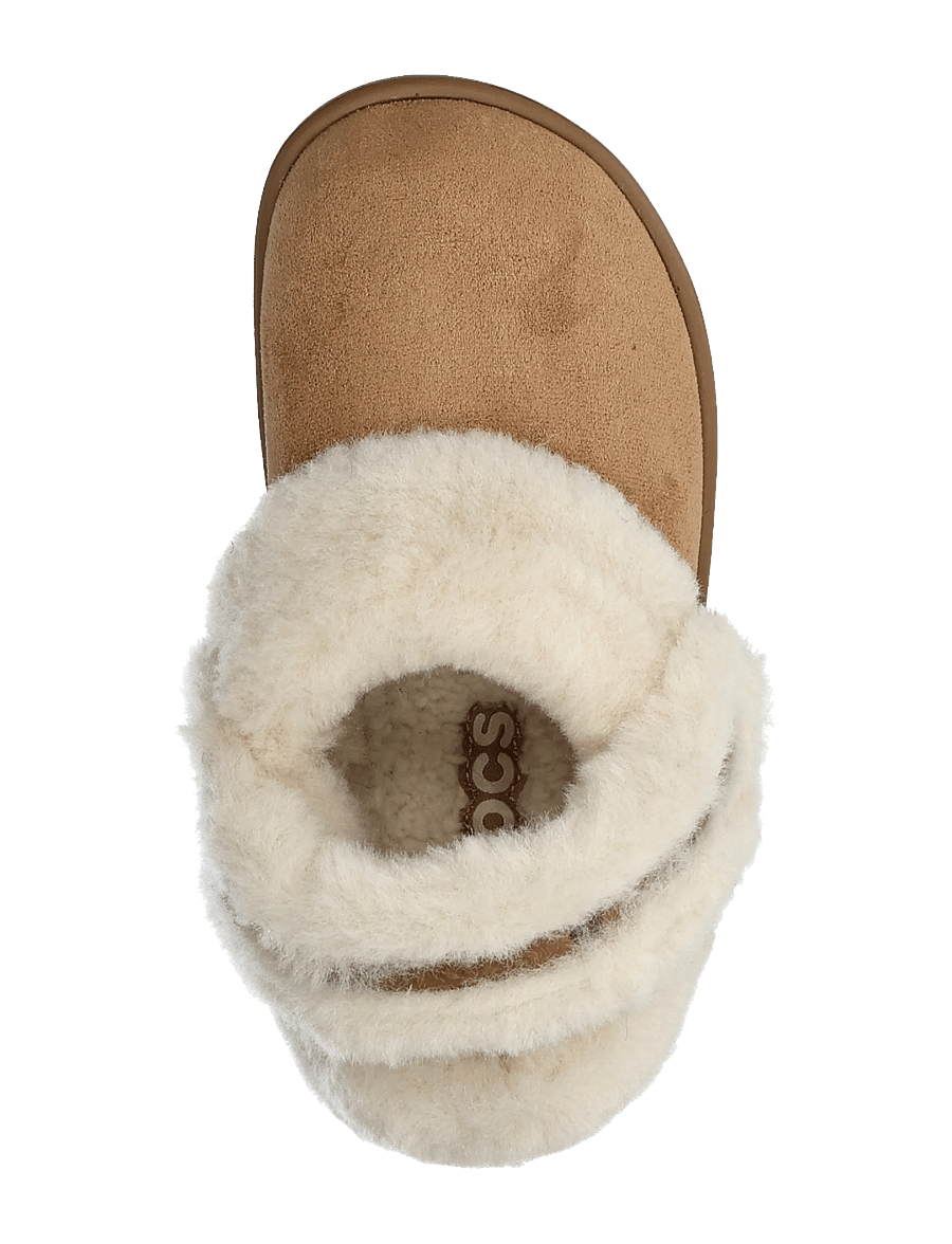 Crocs - Cl Unfurgtble Vegan Suede ClgK - clogs - sepia - 3