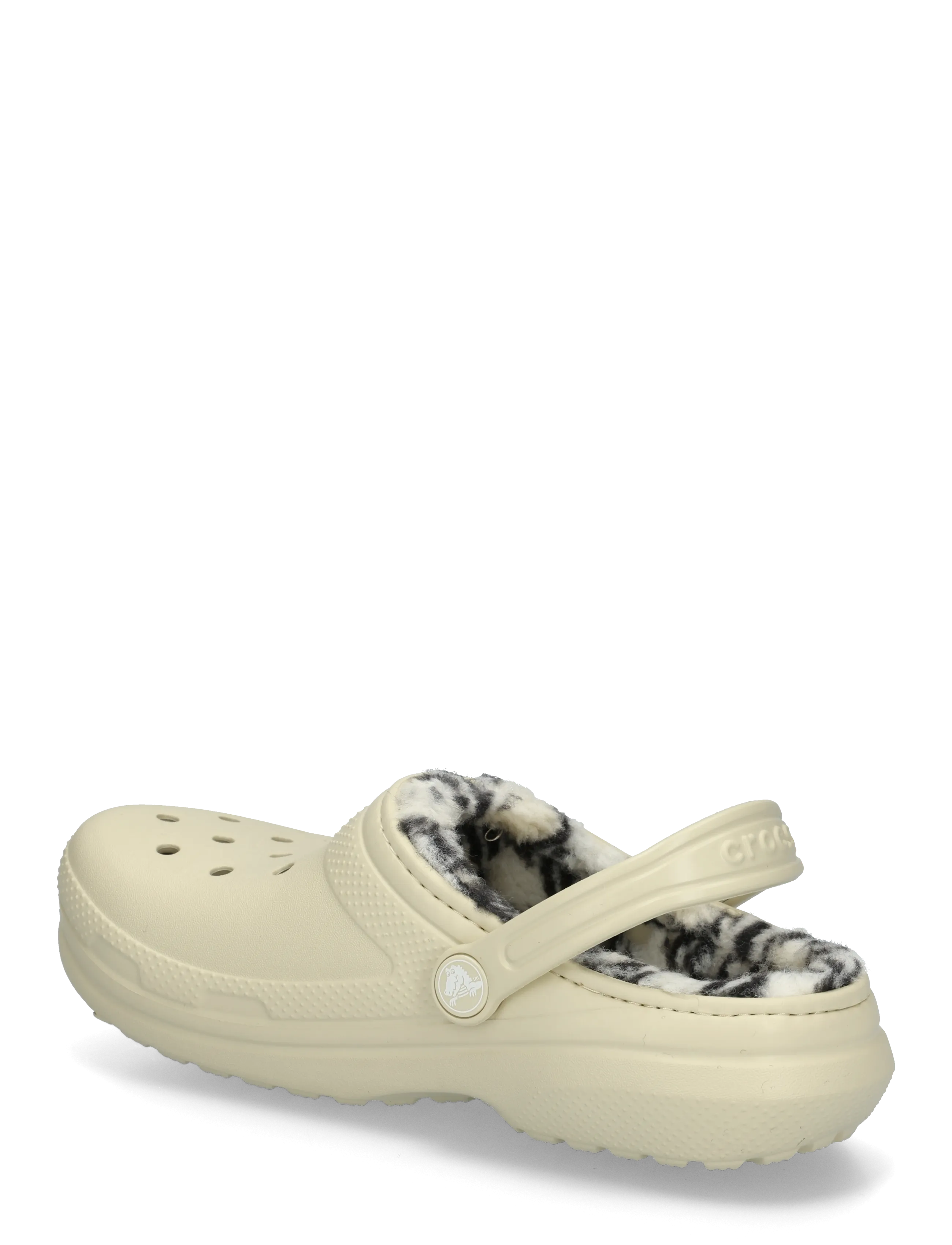 Crocs - Classic Plaid Lined Clog K - clogs - bone - 1