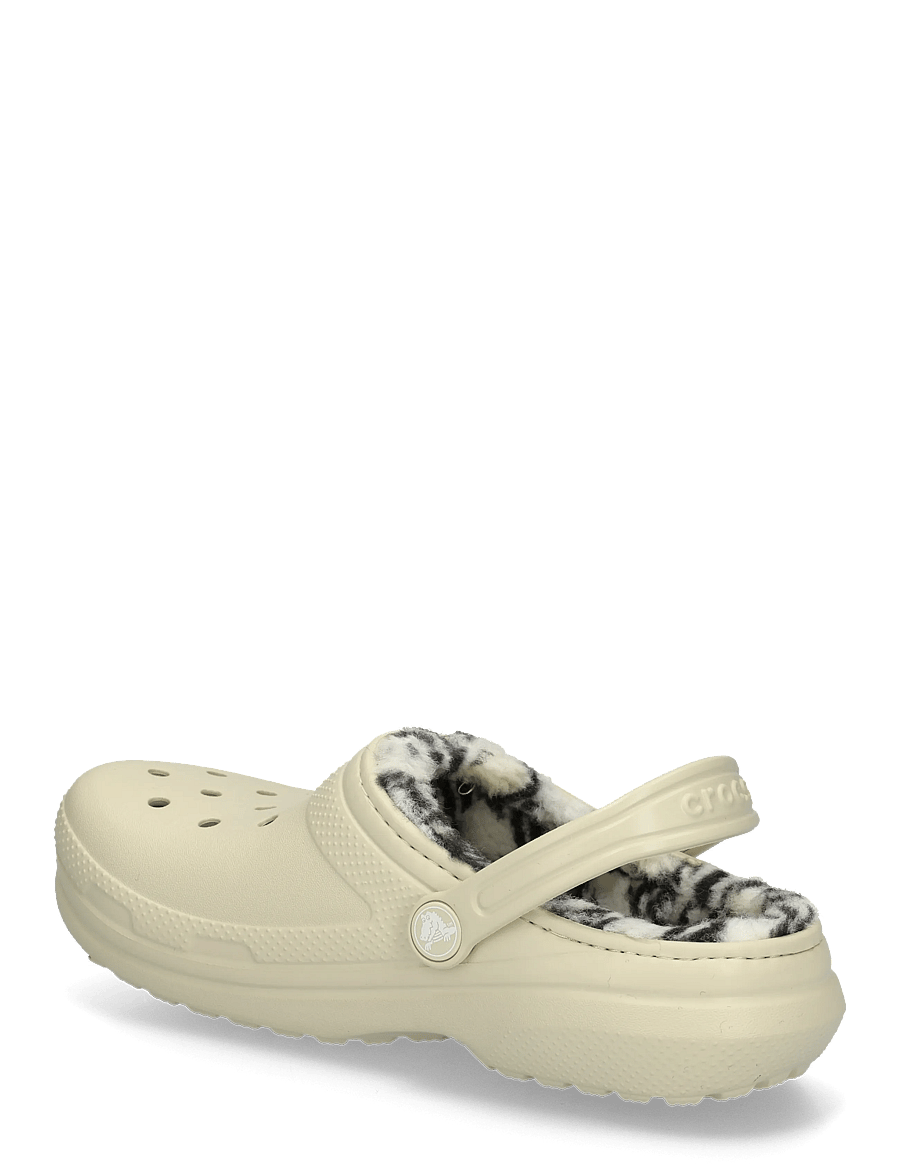 Crocs - Classic Plaid Lined Clog K - clogs - bone - 1