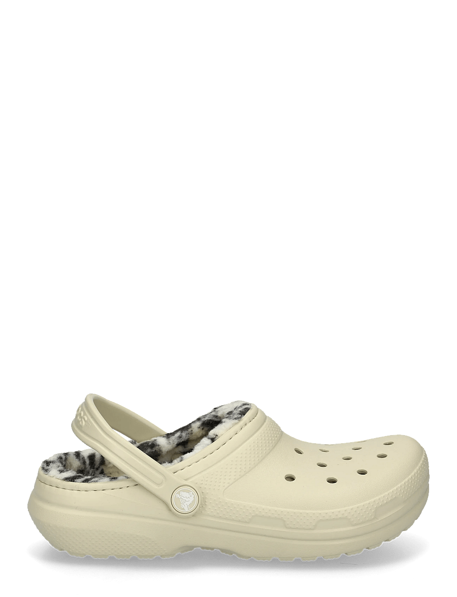 Crocs - Classic Plaid Lined Clog K - clogs - bone - 2