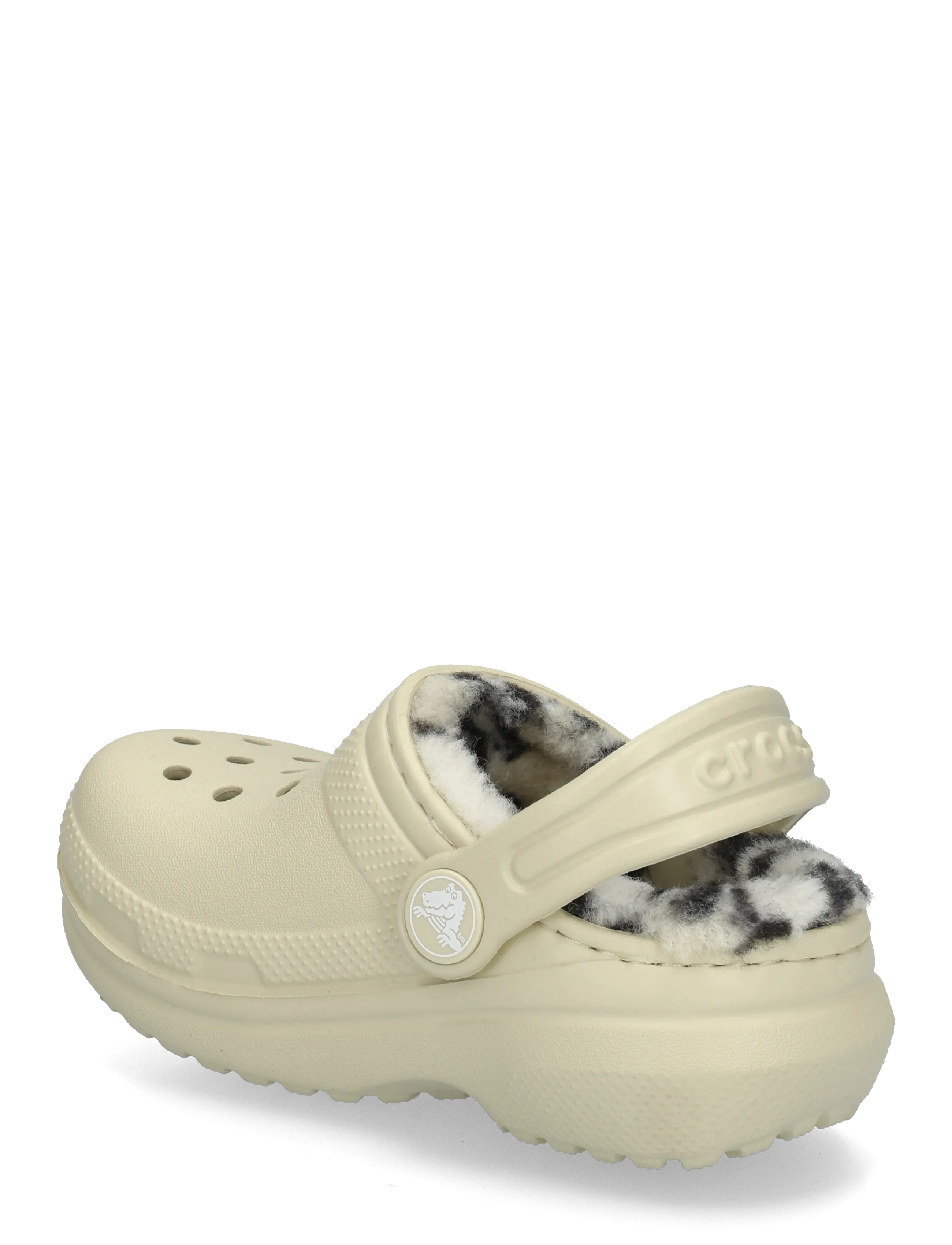 Crocs Classic Plaid Lined Clog T (Bone/Kermanvärinen) - 49.99 € | Boozt.com