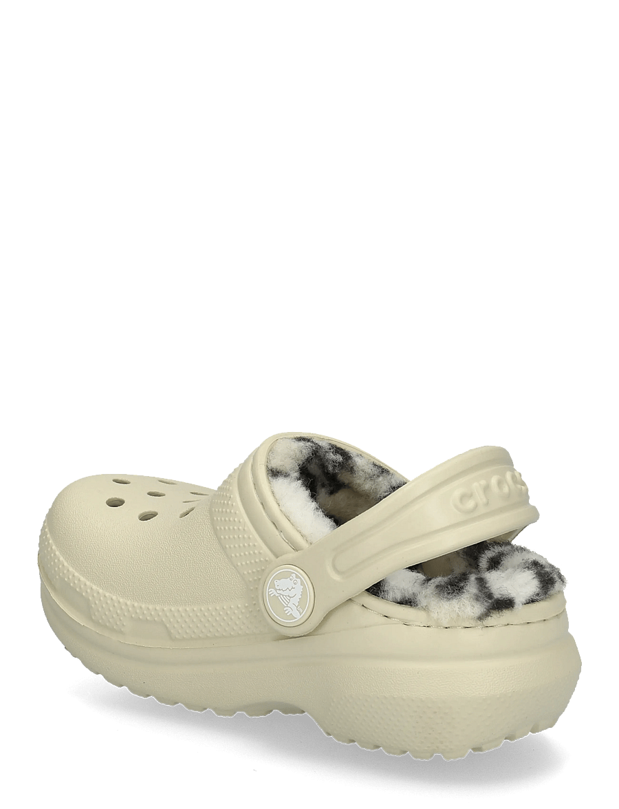 Crocs - Classic Plaid Lined Clog T - clogs - bone - 1