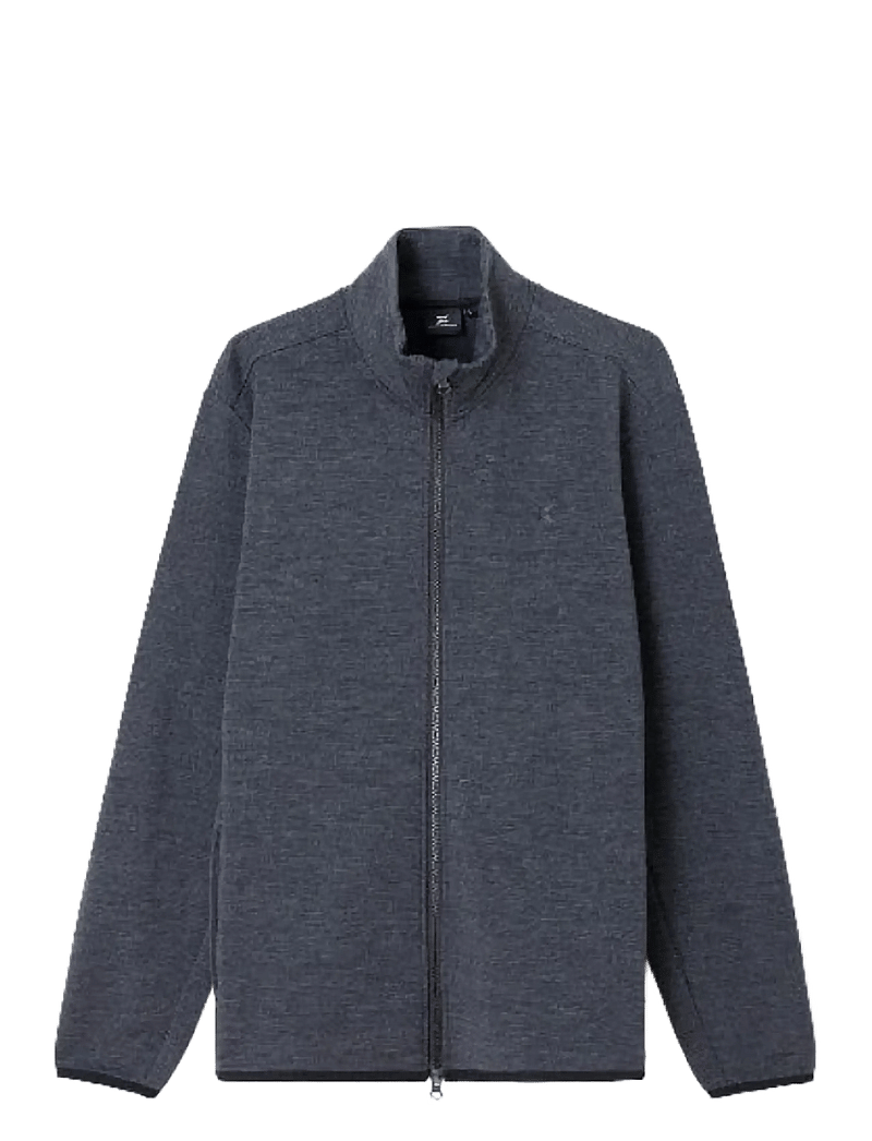 Cross Sportswear - M MATT FULL ZIP - golfjakker - mid grey - 1