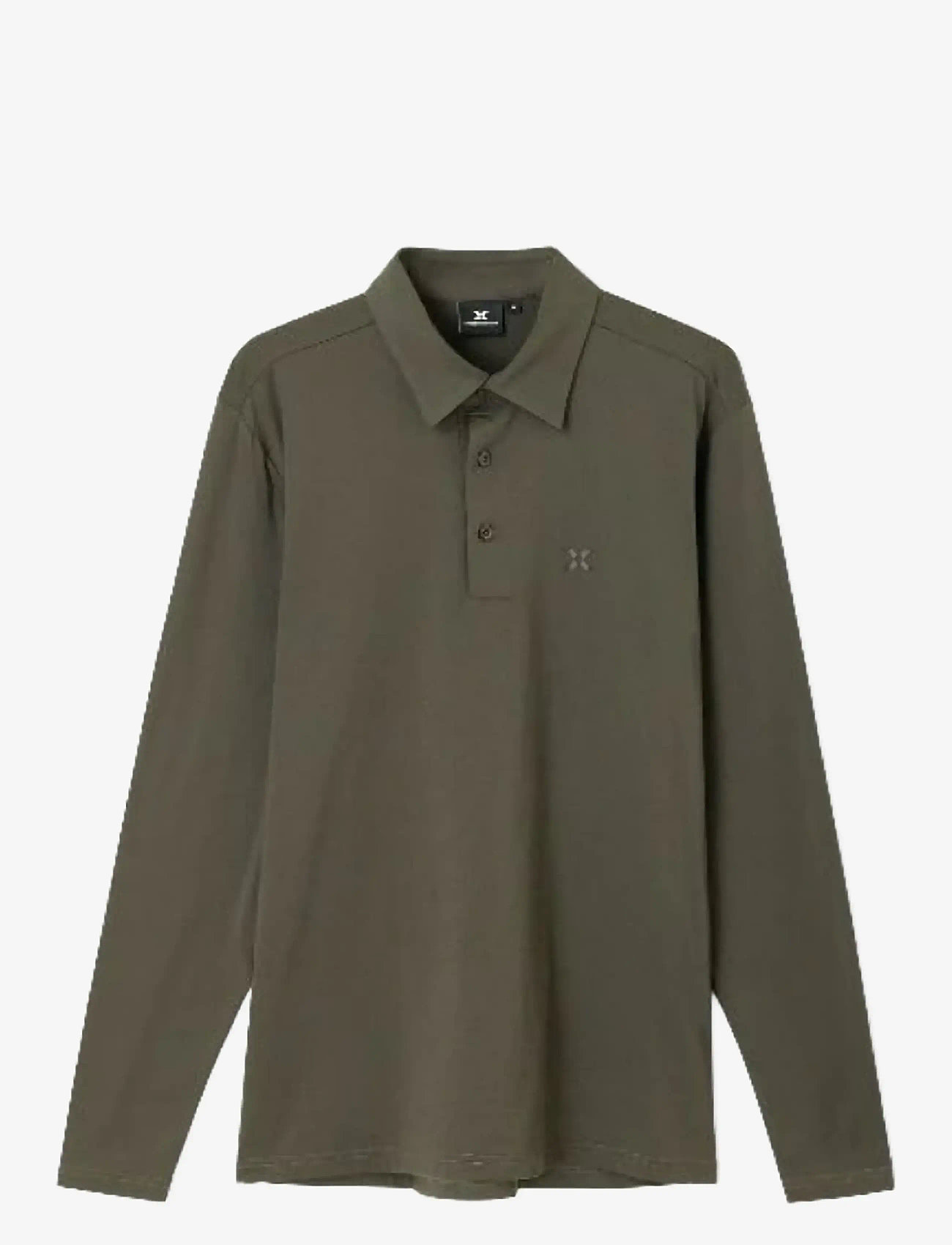 Cross Sportswear - M NICK POLOSHIRT - toppe & t-shirts - dark pine - 1