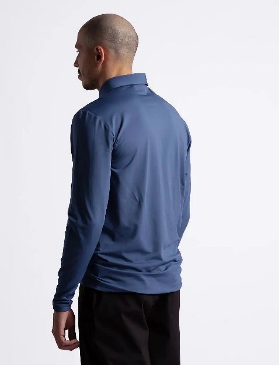 Cross Sportswear - M NICK POLOSHIRT - palaidinės ir marškinėliai - ensign blue - 3