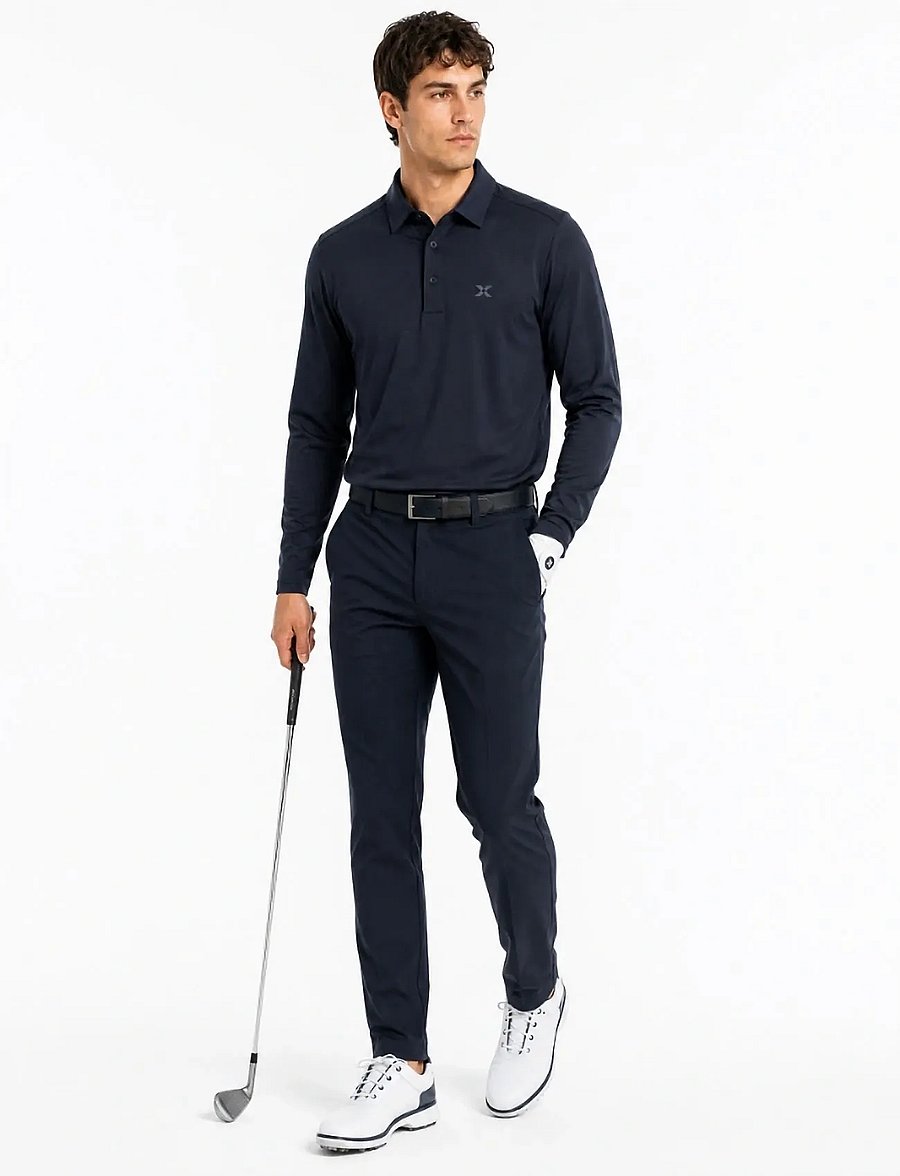 Cross Sportswear - M NICK POLOSHIRT - topi un t-krekli - navy - 0