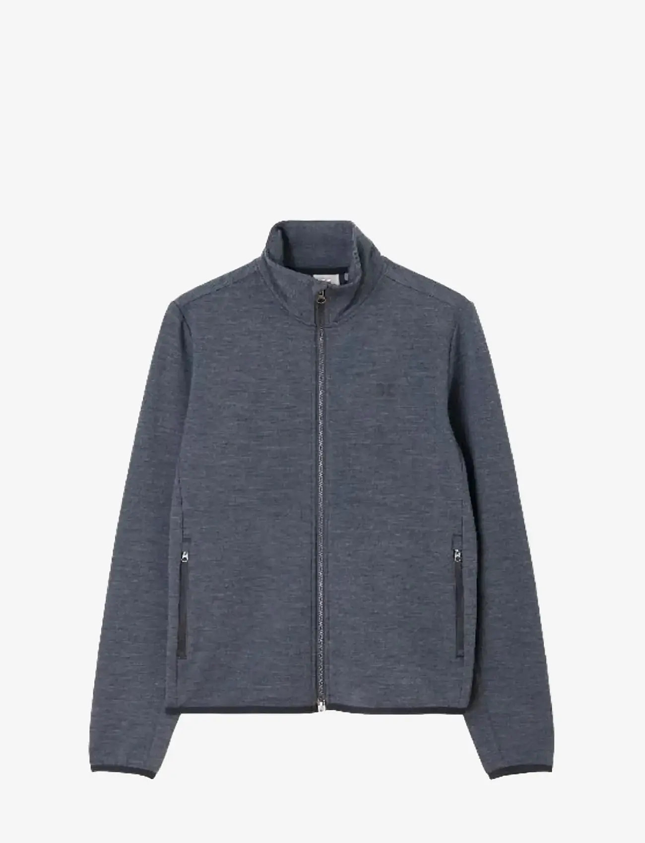 Cross Sportswear - W MEL FULL ZIP - alussärgid - mid grey - 1