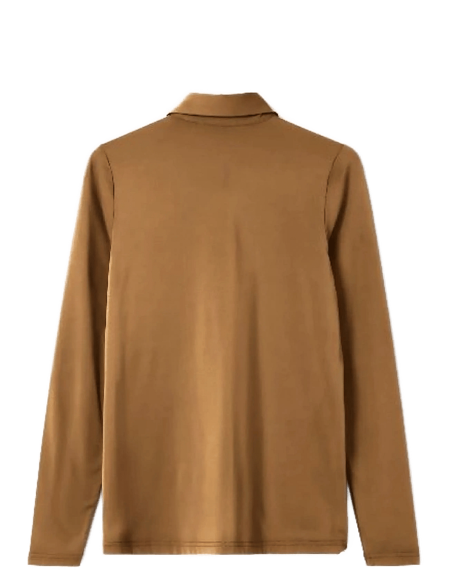Cross Sportswear - W NIKKI POLOSHIRT - toppe & t-shirts - gold - 2
