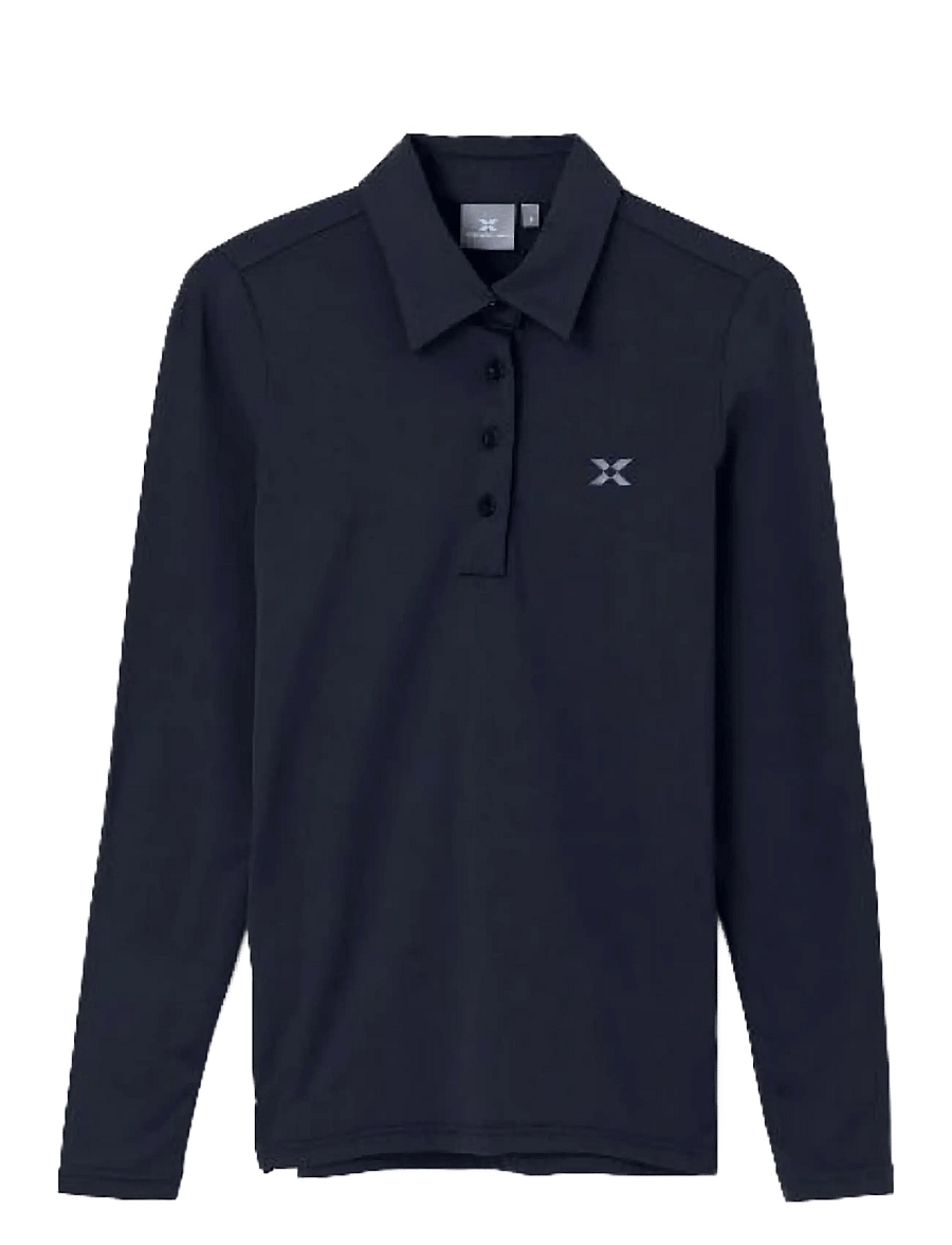Cross Sportswear - W NIKKI POLOSHIRT - toppe & t-shirts - navy - 1