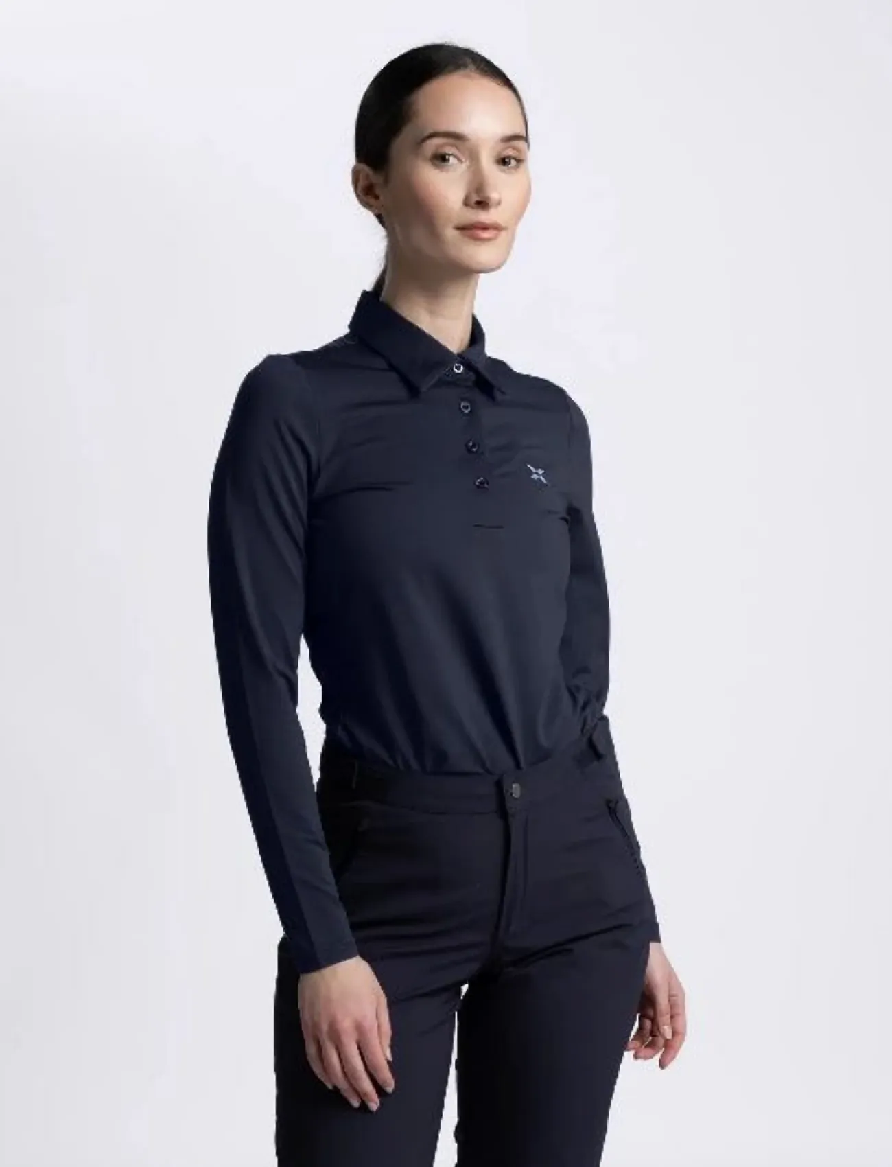 Cross Sportswear W Nikki Poloshirt, XL, Navy, Sports Overdele & T-shirts > Sport Polos, Dame