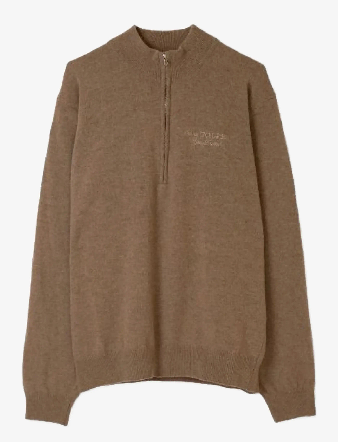 Cross Sportswear - M GORDON IGY2 1/2ZIP - sweatshirts - mole - 0