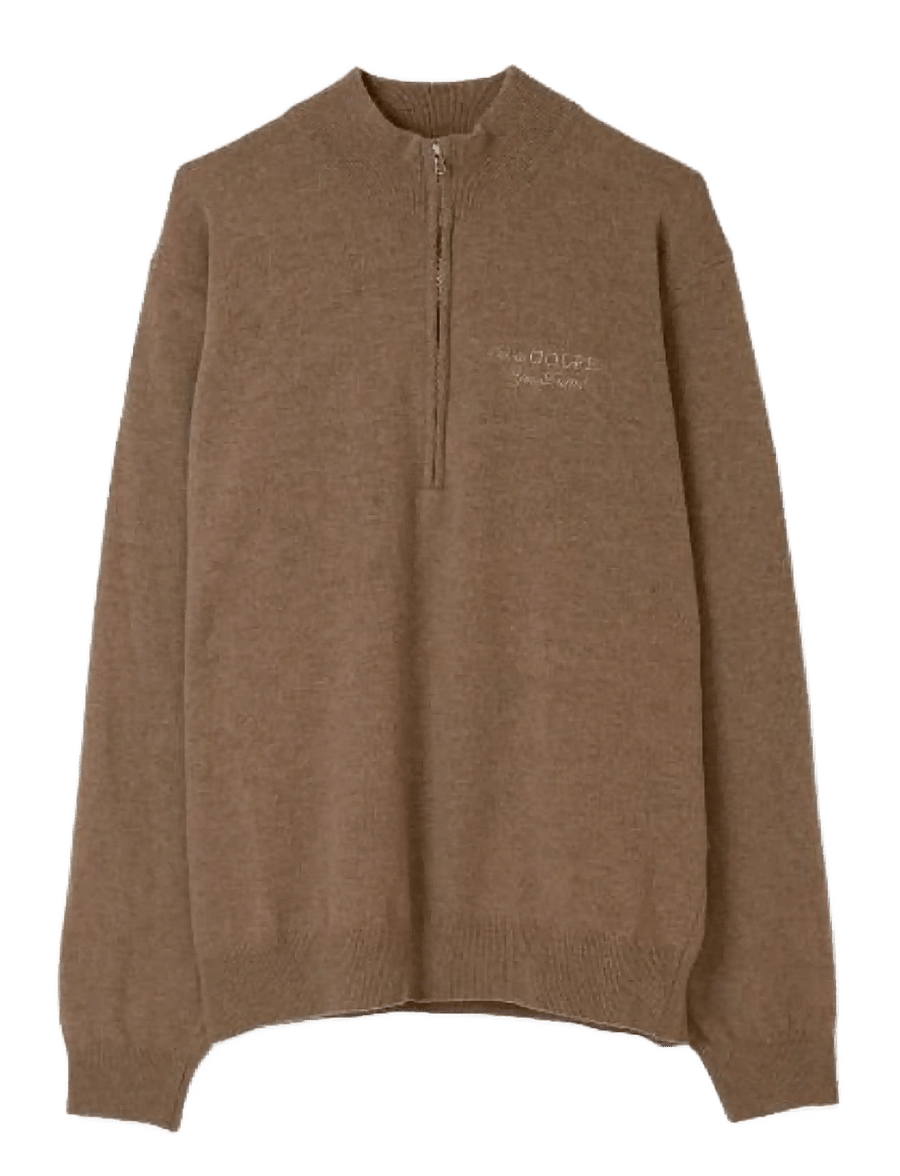 Cross Sportswear - M GORDON IGY2 1/2ZIP - dressipluusid - mole - 0