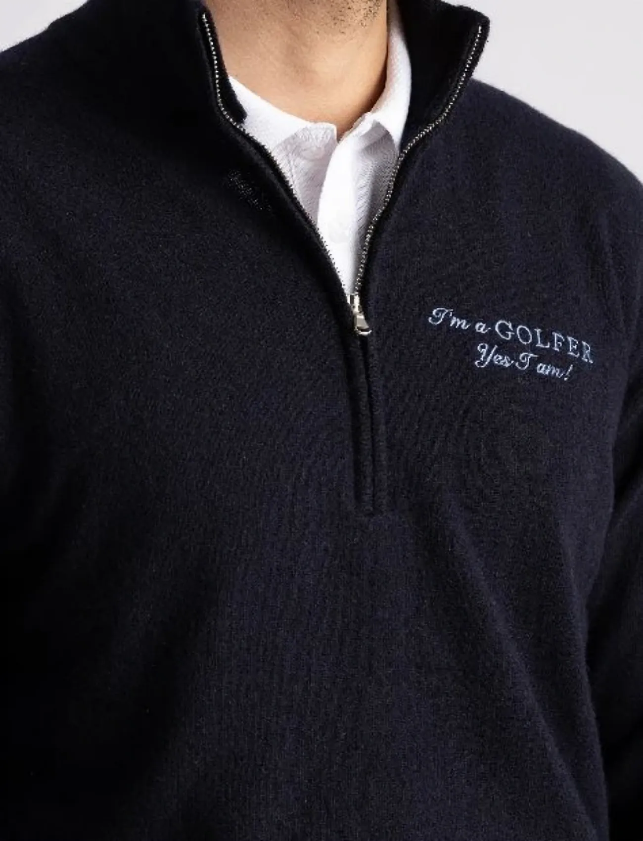 Cross Sportswear M Gordon Igy2 1/2Zip, Herren, Half-Zip Pullover, Marineblau, Gr.L