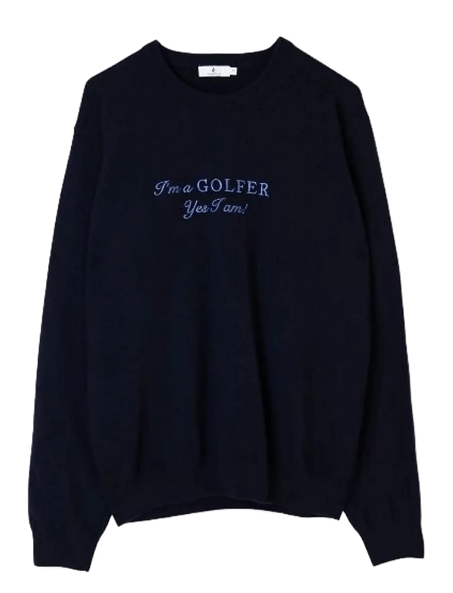 Cross Sportswear - M GREG IGY1 CRWNK - sweatshirts - navy - 1