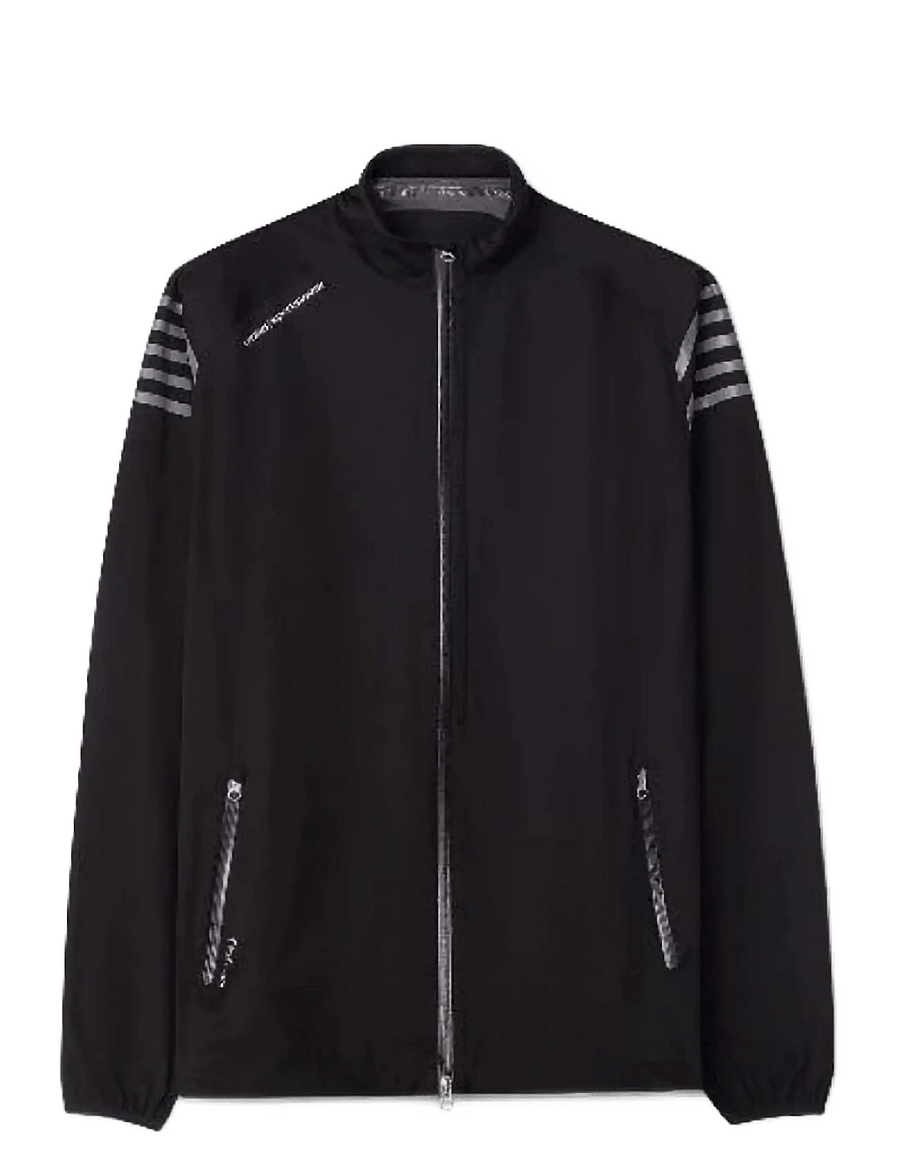 Cross Sportswear - M HURRICANE JACKET - golfjakkar - black - 1