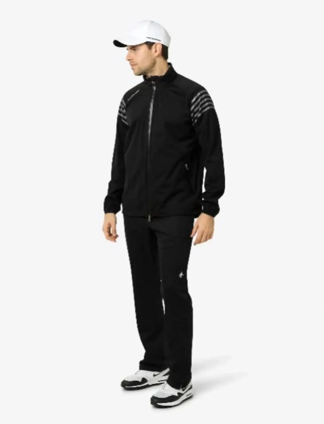 Cross Sportswear M Hurricane Jacket, S, Black, Sport Jackets > Sport Golf Jackets, Herre