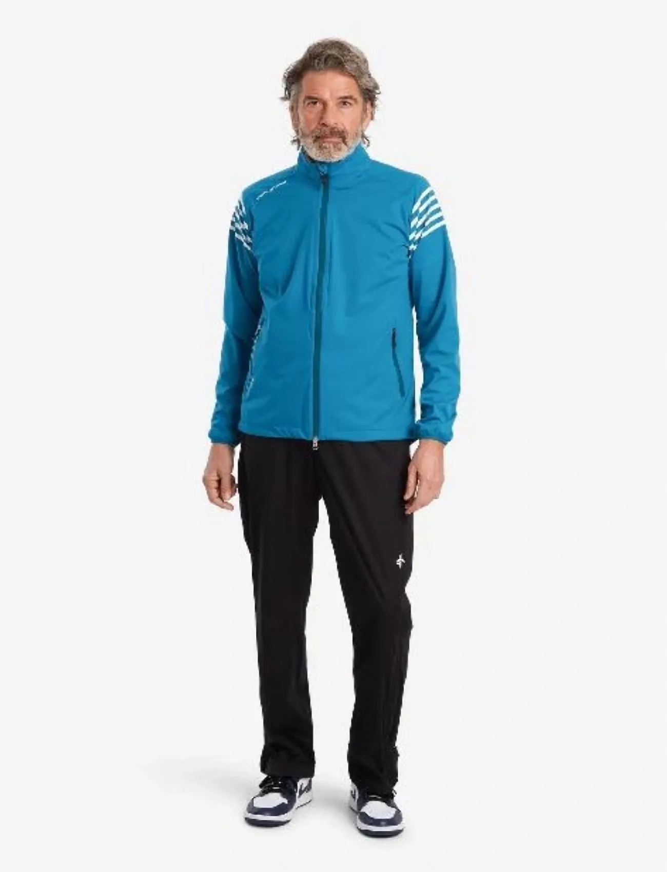 Cross Sportswear - M HURRICANE JACKET - golfjakker - celestial - 3