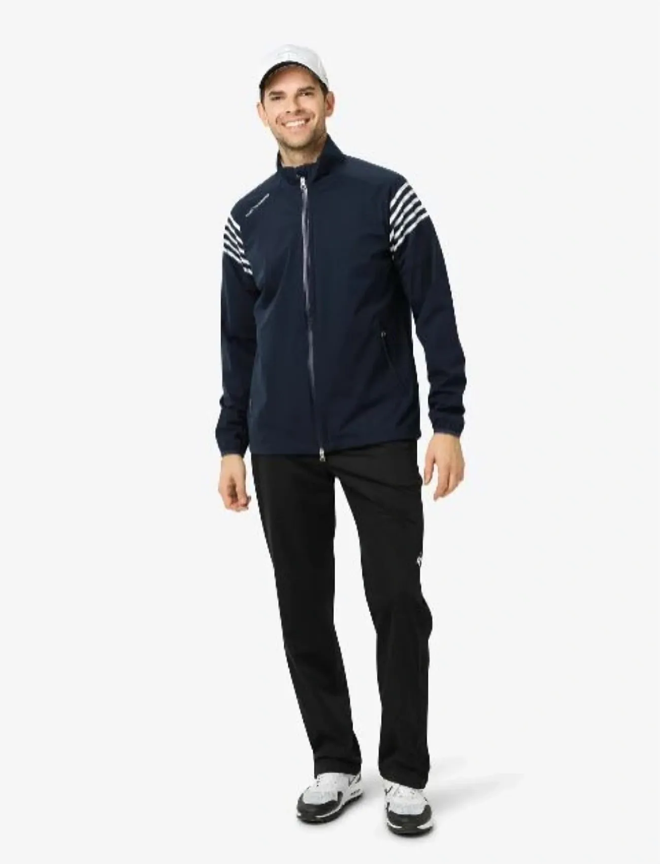 Cross Sportswear M Hurricane Jacket, S, Navy, Sport Jackets > Sport Golf Jackets, Herre