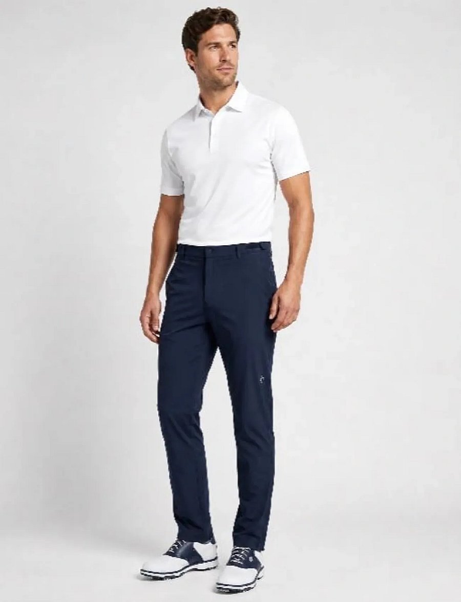 Cross Sportswear - M HURRICANE PANTS SH - golfhosen - navy - 0