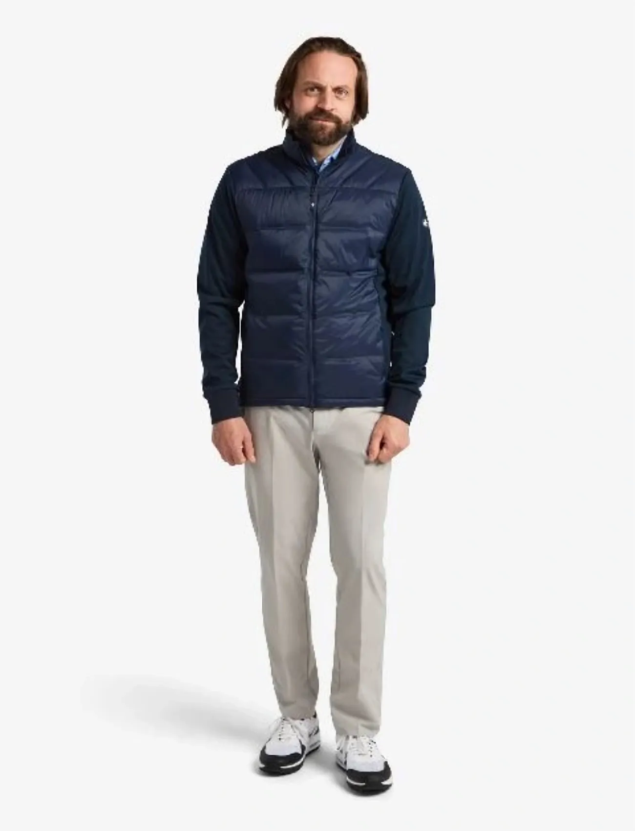 Cross Sportswear M Hybrid Jacket, S, Navy, Sport Jackets > Sport Golf Jackets, Herre