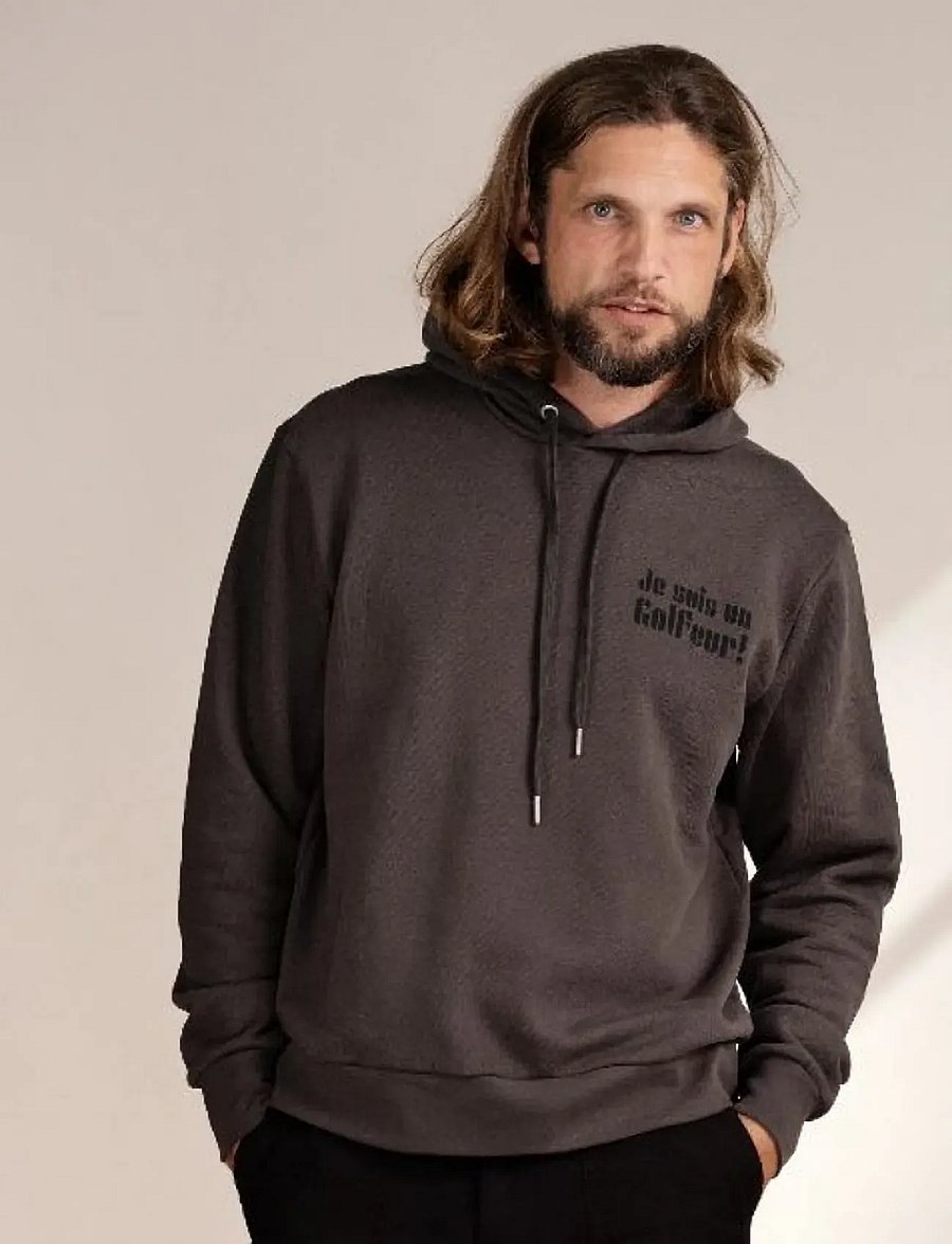 Cross Sportswear - M SCOTT JSG3 HOODIE - overdele - peat - 0