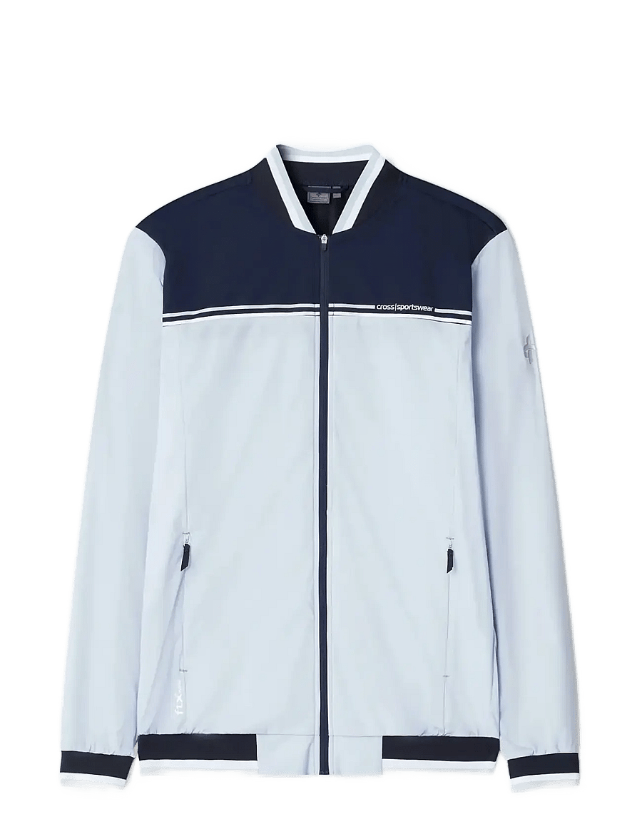 Cross Sportswear - M STORM JACKET - golfjackor - xenon blue - 1