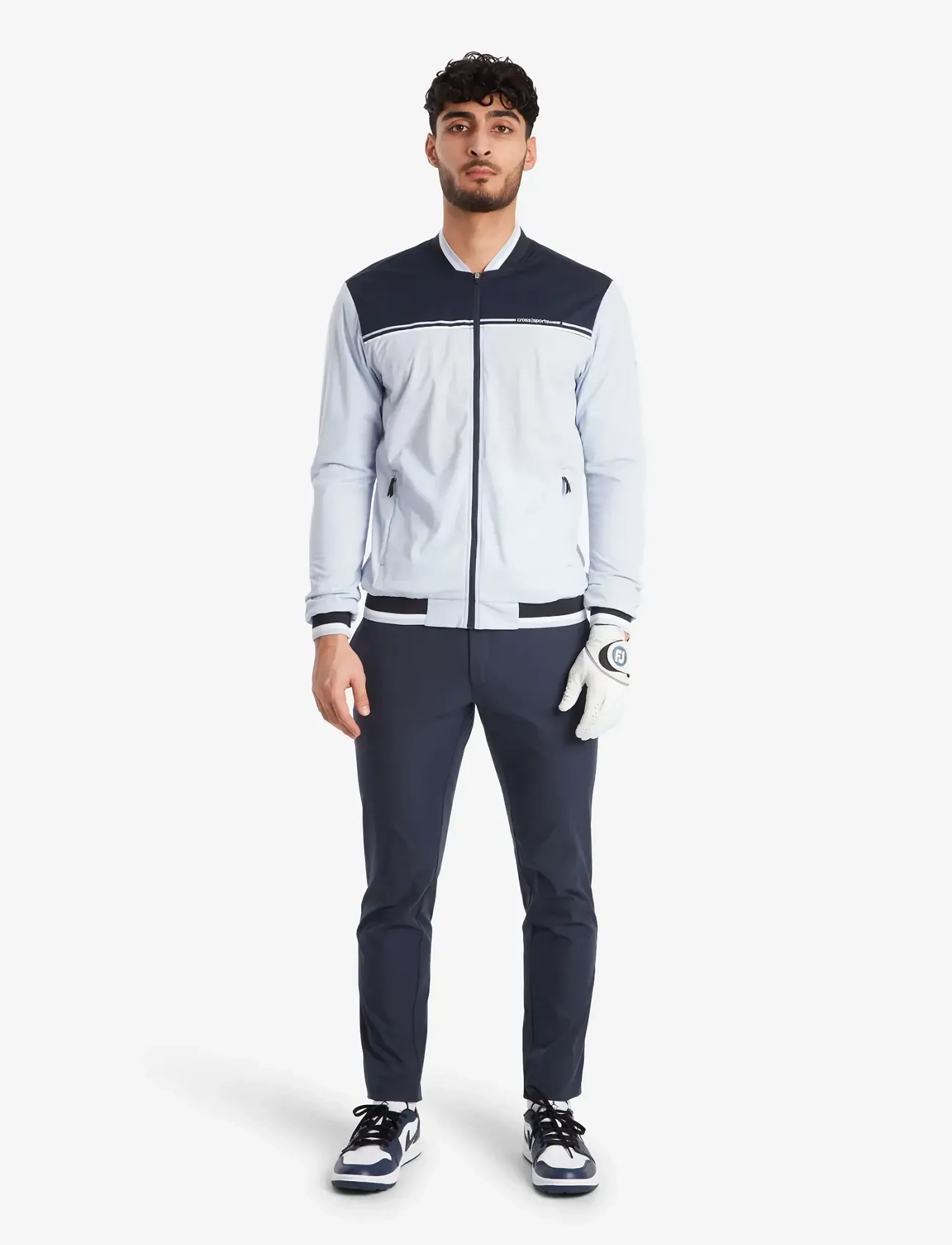 Cross Sportswear M Storm Jacket, S, Blue, Sport Jackets > Sport Golf Jackets, Herre