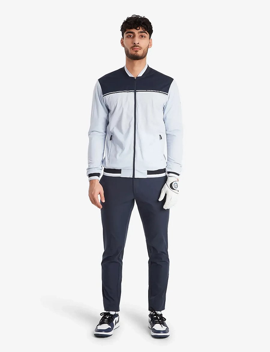Cross Sportswear - M STORM JACKET - golfjackor - xenon blue - 0