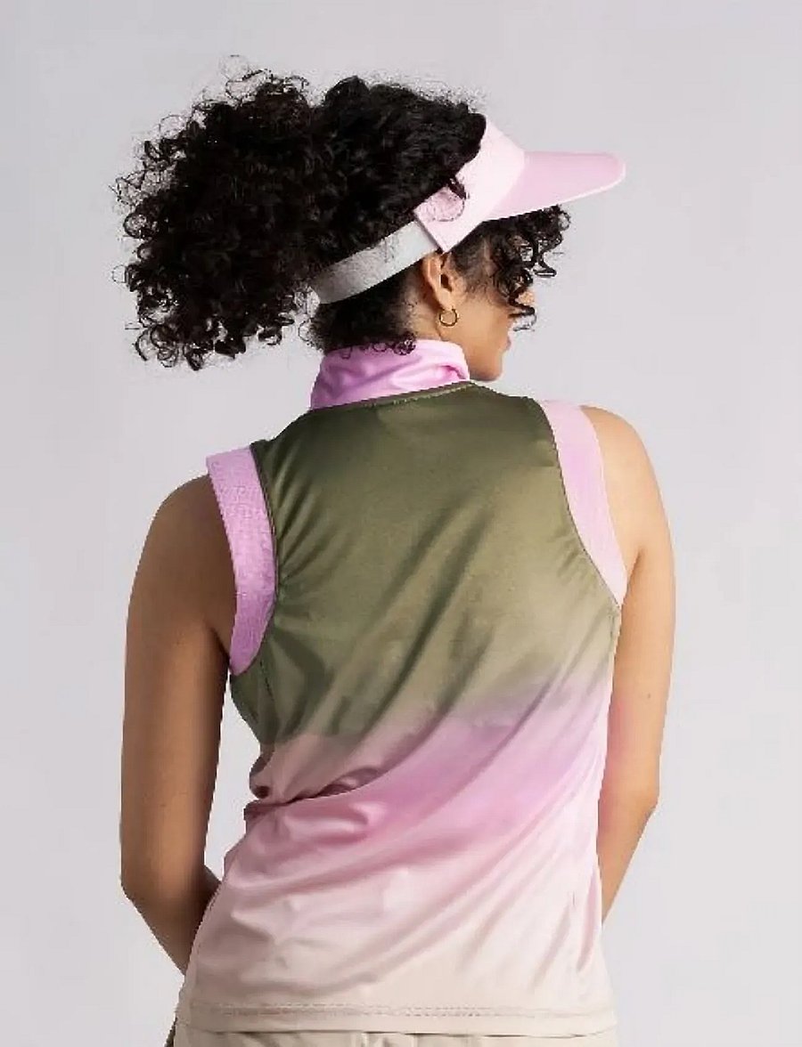 Cross Sportswear - W ALBANE POLOSHIRT - tank tops - four leaf clover - 2