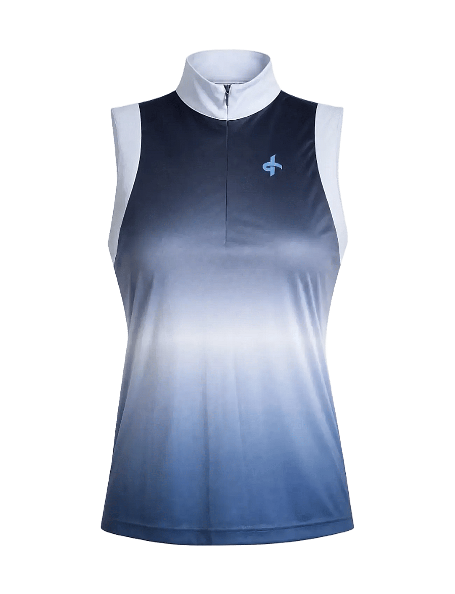 Cross Sportswear - W ALBANE POLOSHIRT - podkoszulki bez rękawów - navy - 1