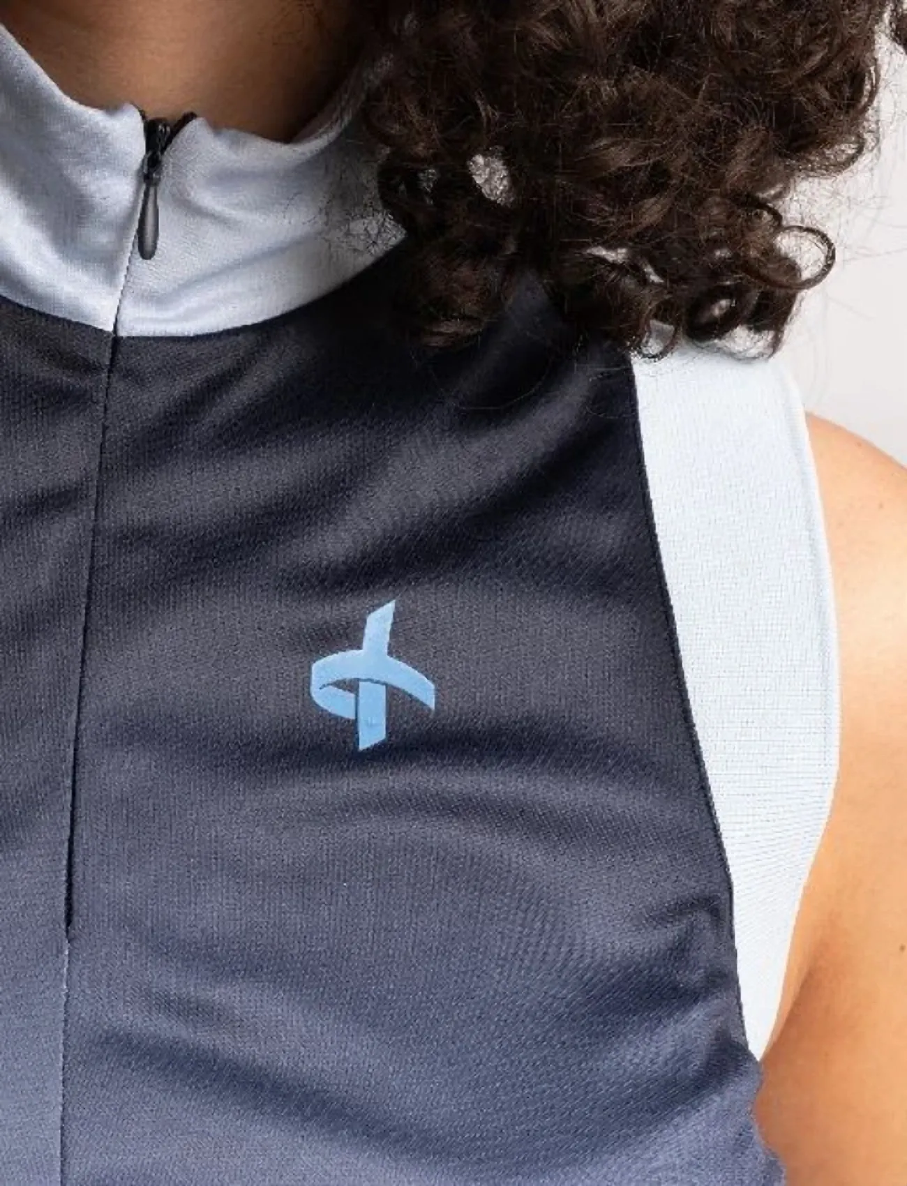 Cross Sportswear - W ALBANE POLOSHIRT - Õlapaeltega pluusid - navy - 3
