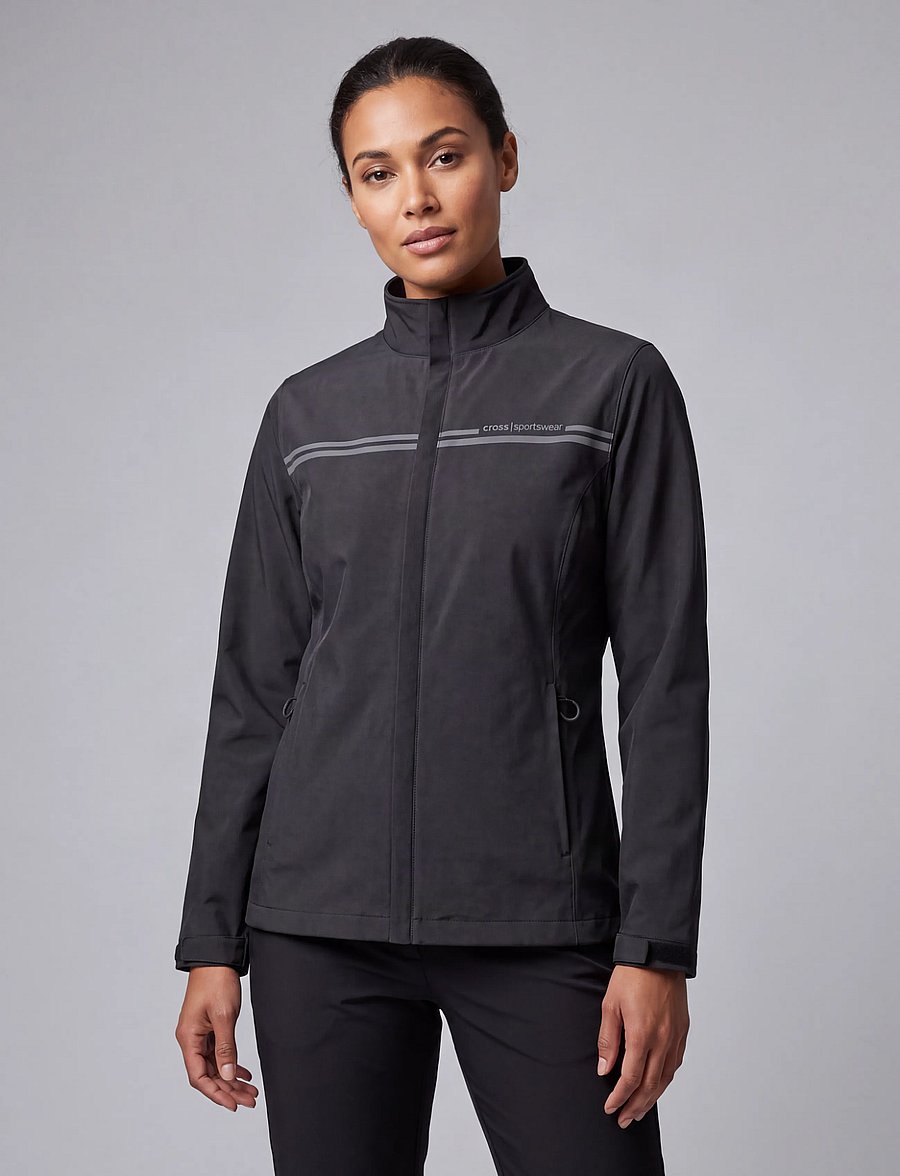 Cross Sportswear - W CLOUD JACKET - golfjakker - black - 0