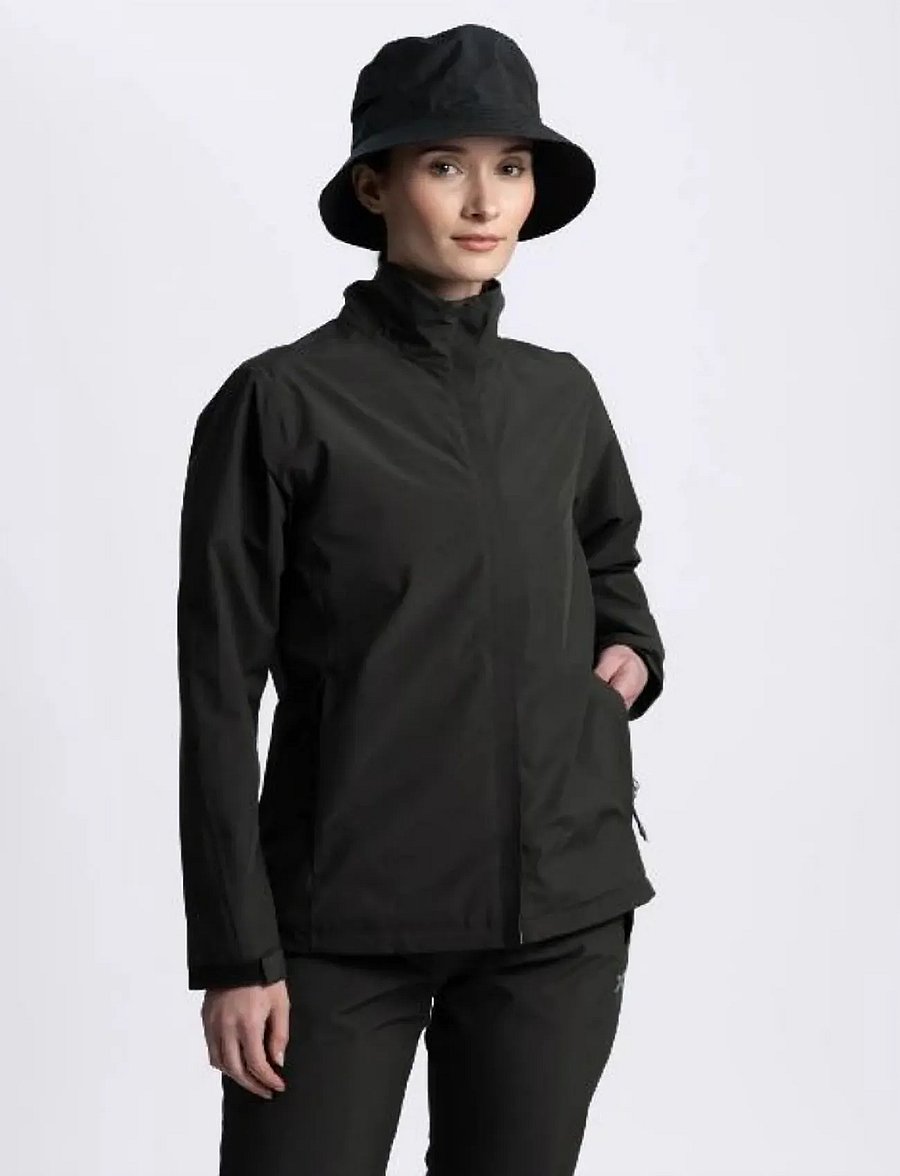 Cross Sportswear - W CLOUD JACKET - golfo striukės - black - 2