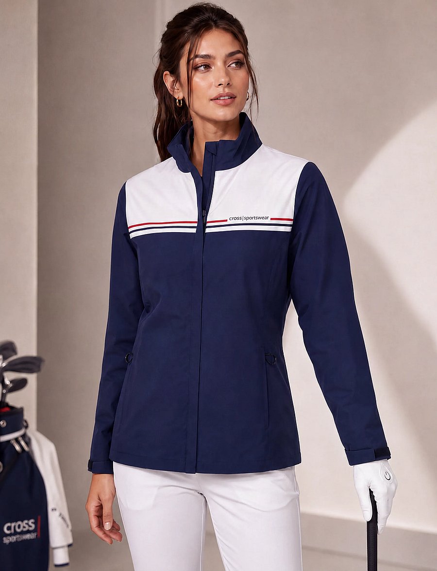 Cross Sportswear - W CLOUD JACKET - golfjakker - navy - 0