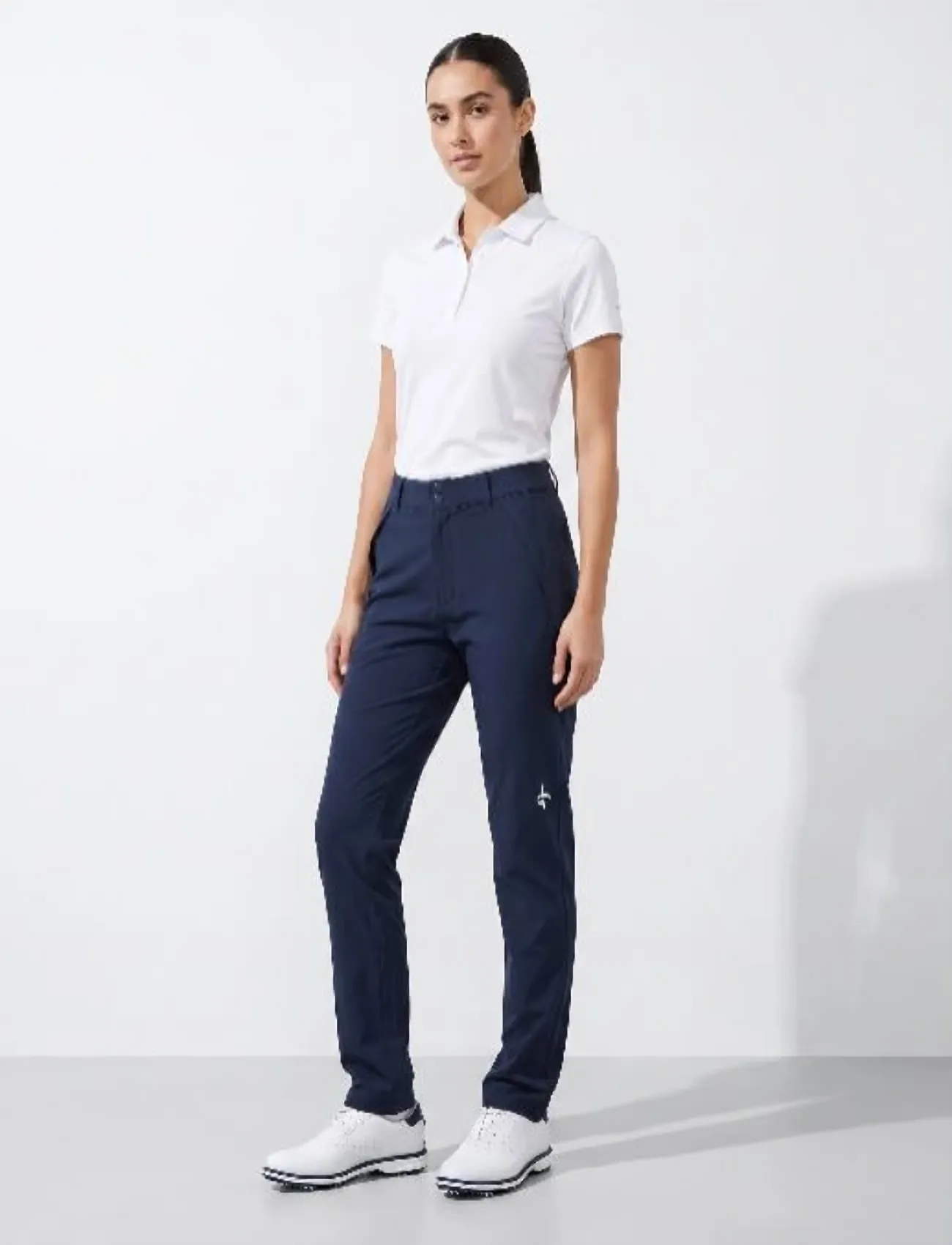 Cross Sportswear W Cloud Pants Re, S, Navy, Sport Pants > Sport Golf Pants, Dame