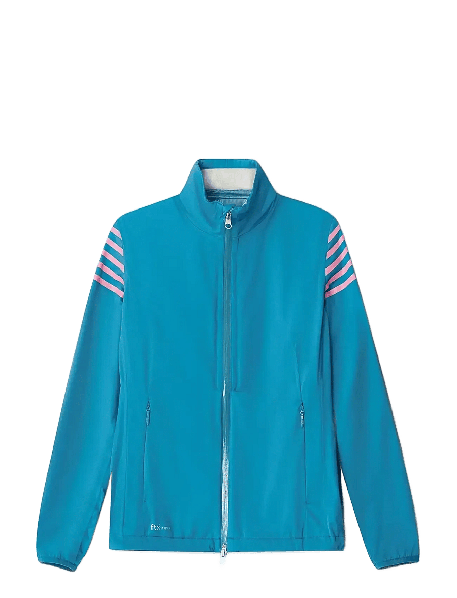 Cross Sportswear - W HURRICANE JACKET - golfjackor - celestial - 1