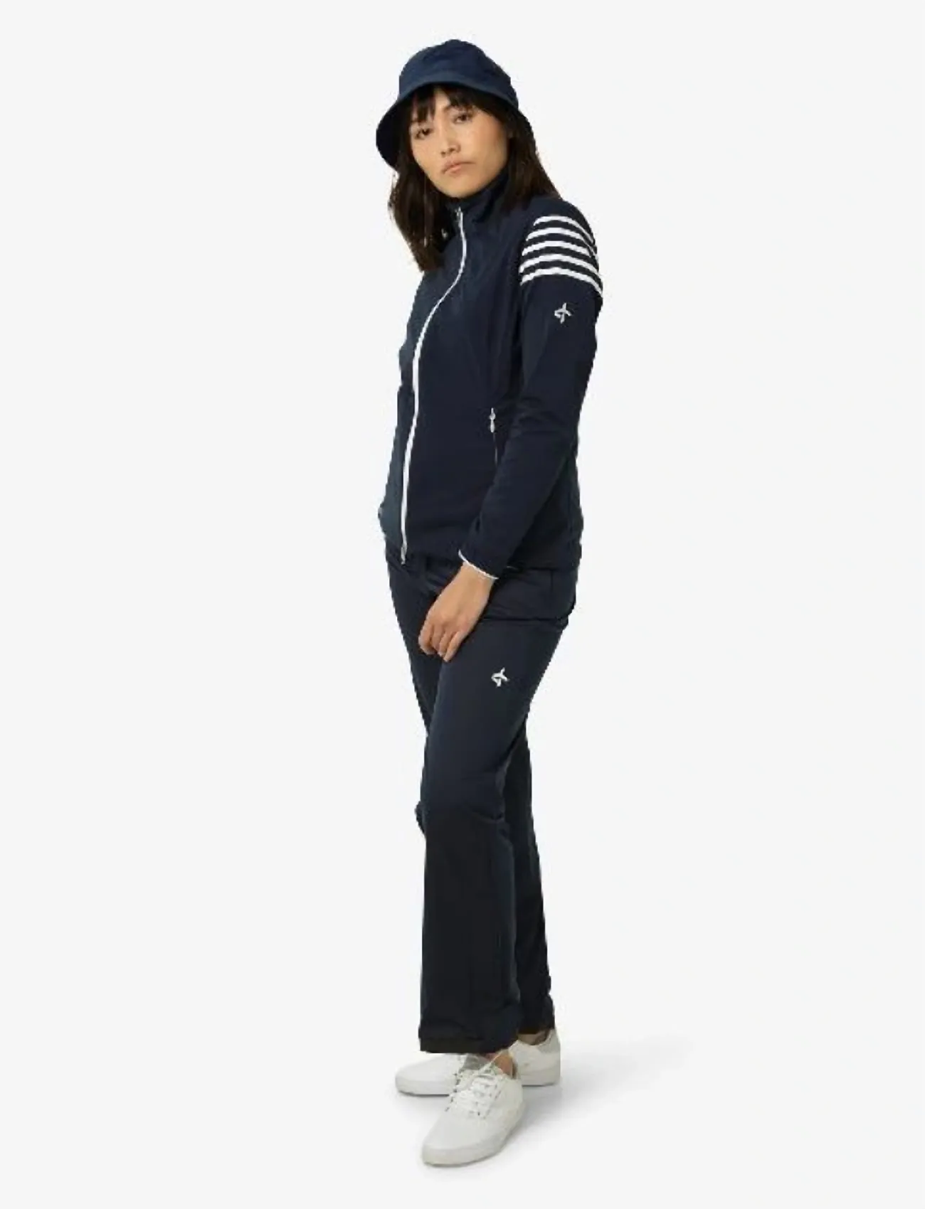 Cross Sportswear W Hurricane Jacket, L, Navy, Sport Jackets > Sport Golf Jackets, Dame